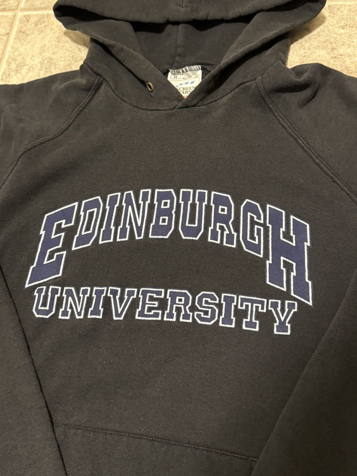 Vintage Vintage Edinburgh University Hoodie Size US M / EU 48-50 / 2 - 2 Thumbnail
