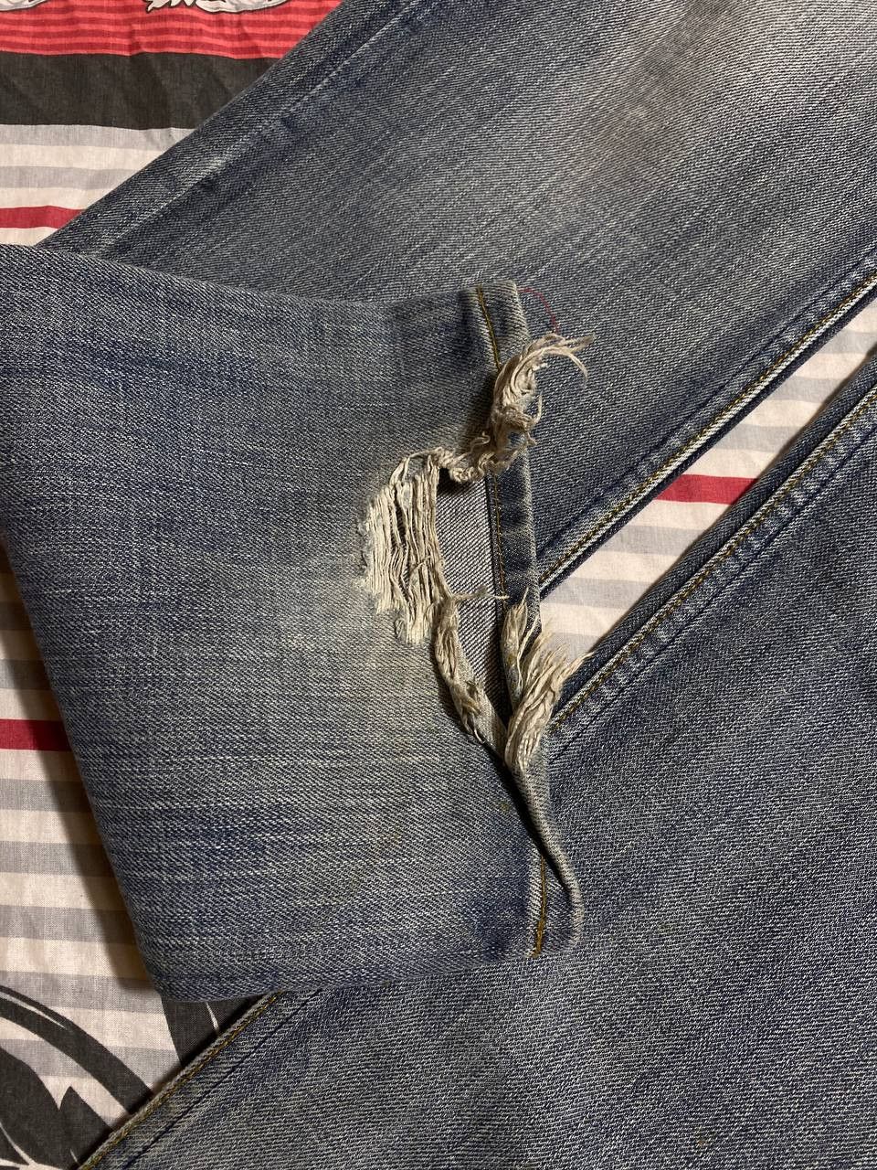 Diesel × Vintage Crazy Vintage Diesel Industries Baggy Denim Jeans Y2K Size US 34 / EU 50 - 7 Thumbnail