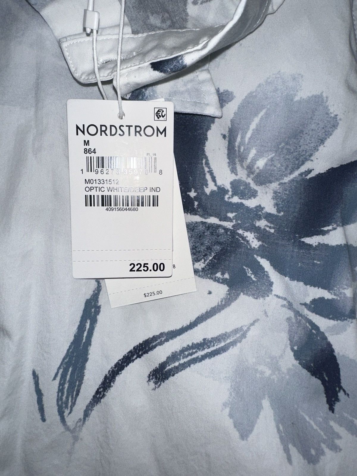 Nordstrom × Vince Vince White Button Up Shirt Size US M / EU 48-50 / 2 - 3 Thumbnail