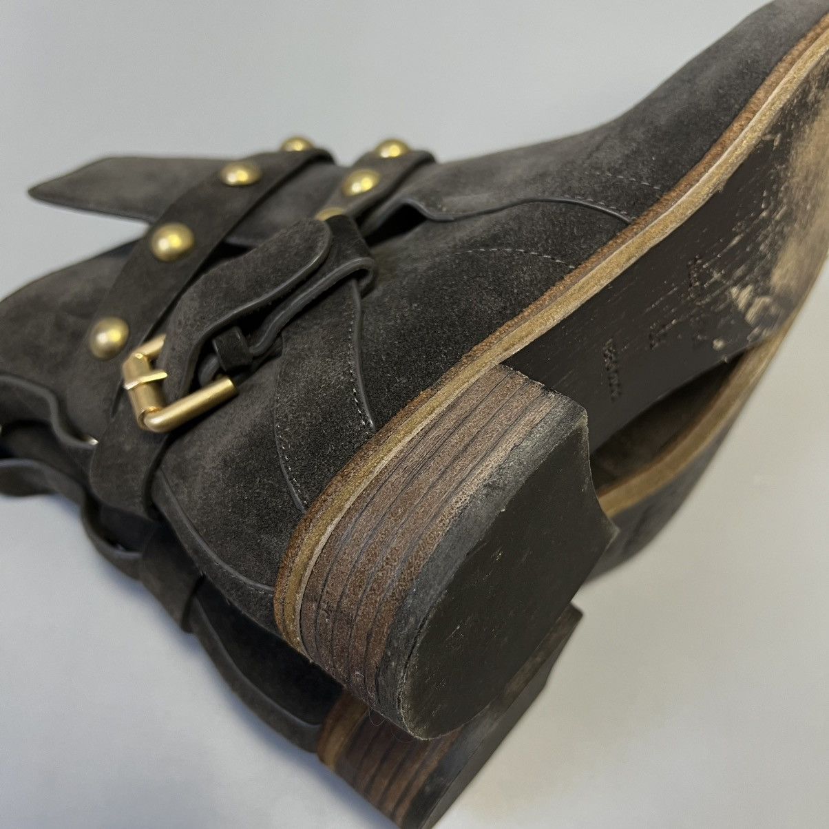 See by Chloe See by Chloe Janis Ankle Wrap Moto Boots Studs Size US 6 / IT 36 - 19 Thumbnail