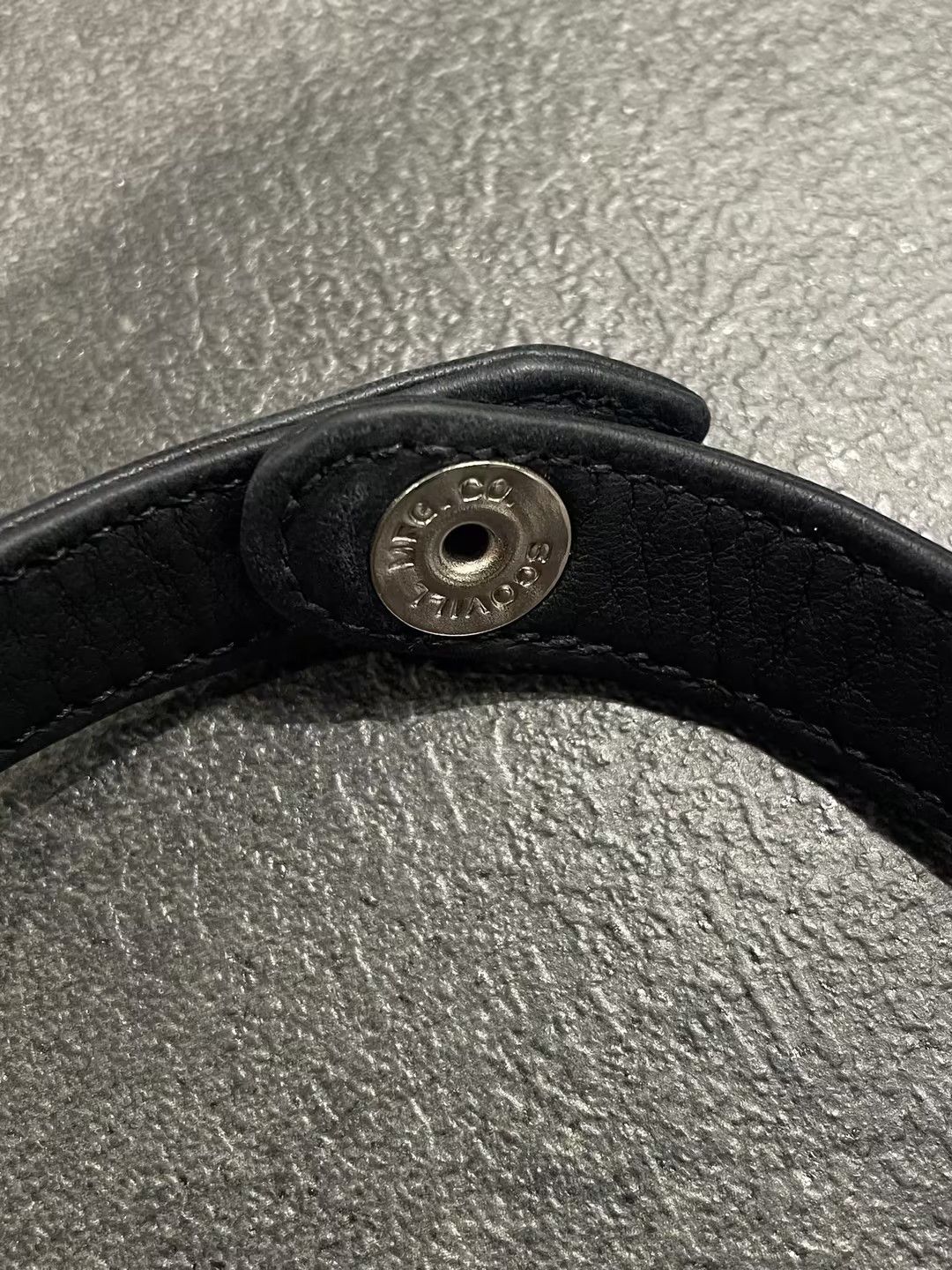 Chrome Hearts Chrome Hearts Silver Babyfat Leather Choker Size ONE SIZE - 5 Thumbnail