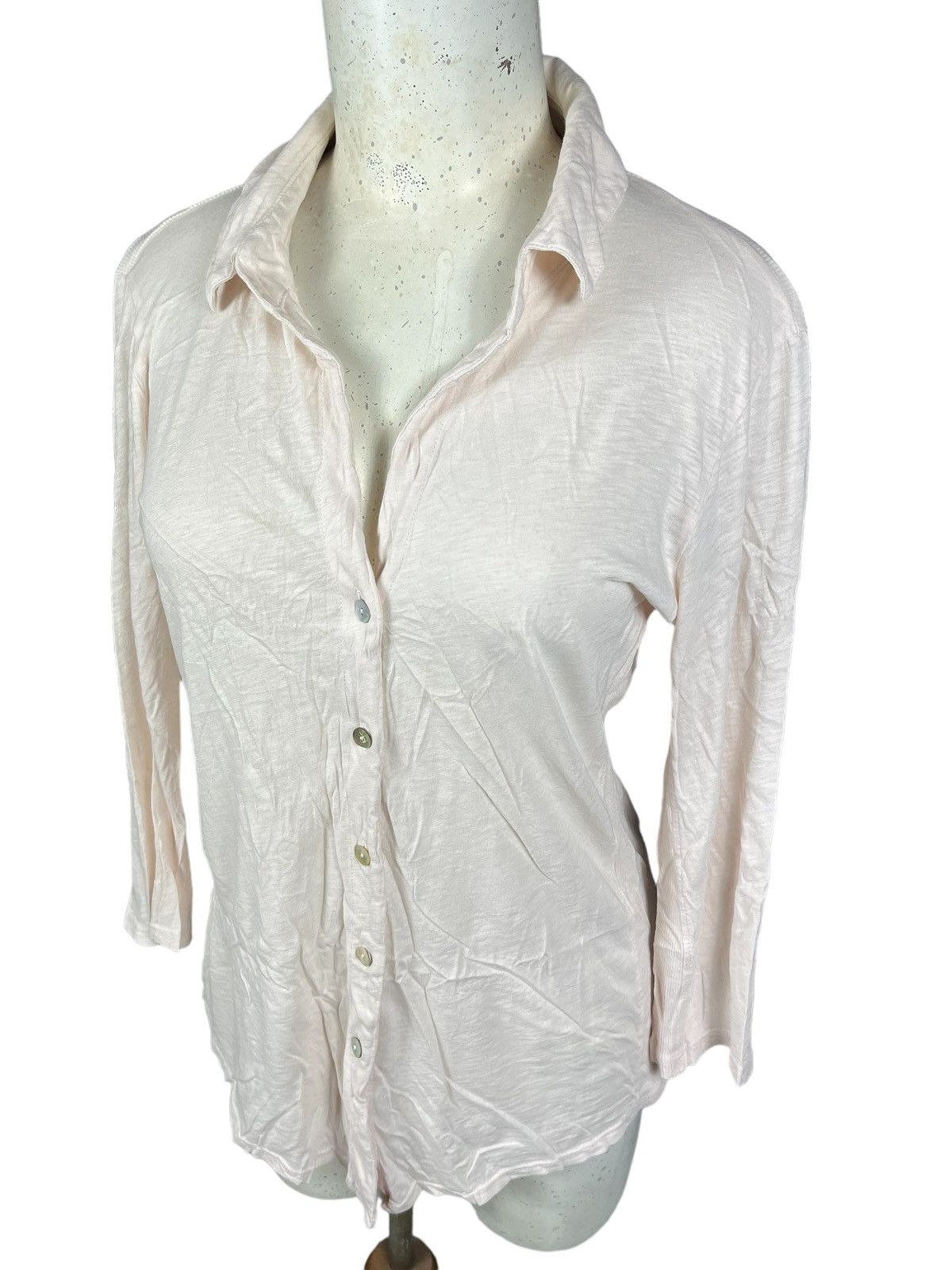 Designer Velvet by Graham & Spencer Made In Usa Women Shirt Designer Size S / US 4 / IT 40 - 2 Thumbnail
