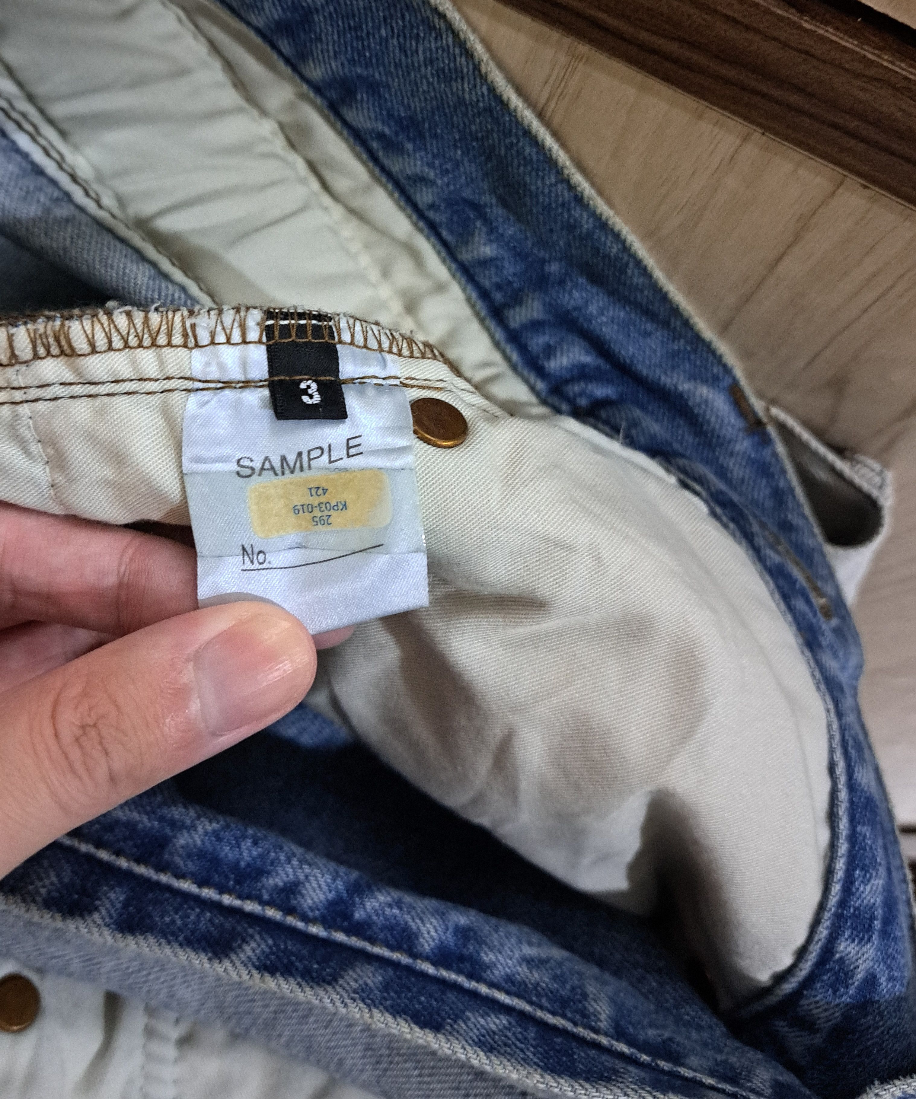 Kazuyuki Kumagai Attachment Kazuyuki Kumagai Attachment Sample Pants Size US 33 - 8 Thumbnail
