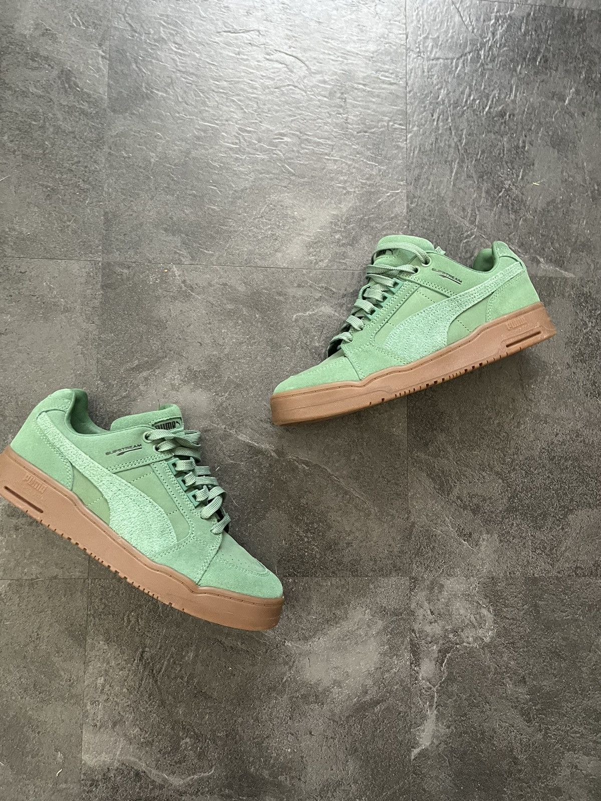 Puma × Vintage Puma Slipstream Suede Gum Logo🌲 Size US 8 / EU 41 - 9 Thumbnail