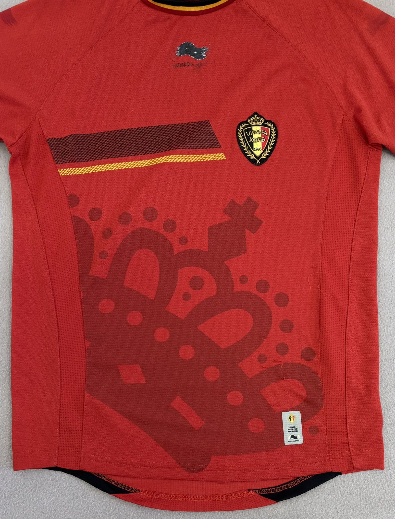Other Belgium 2014 Burrda Sport Football Jersey Size L Size US L / EU 52-54 / 3 - 6 Thumbnail