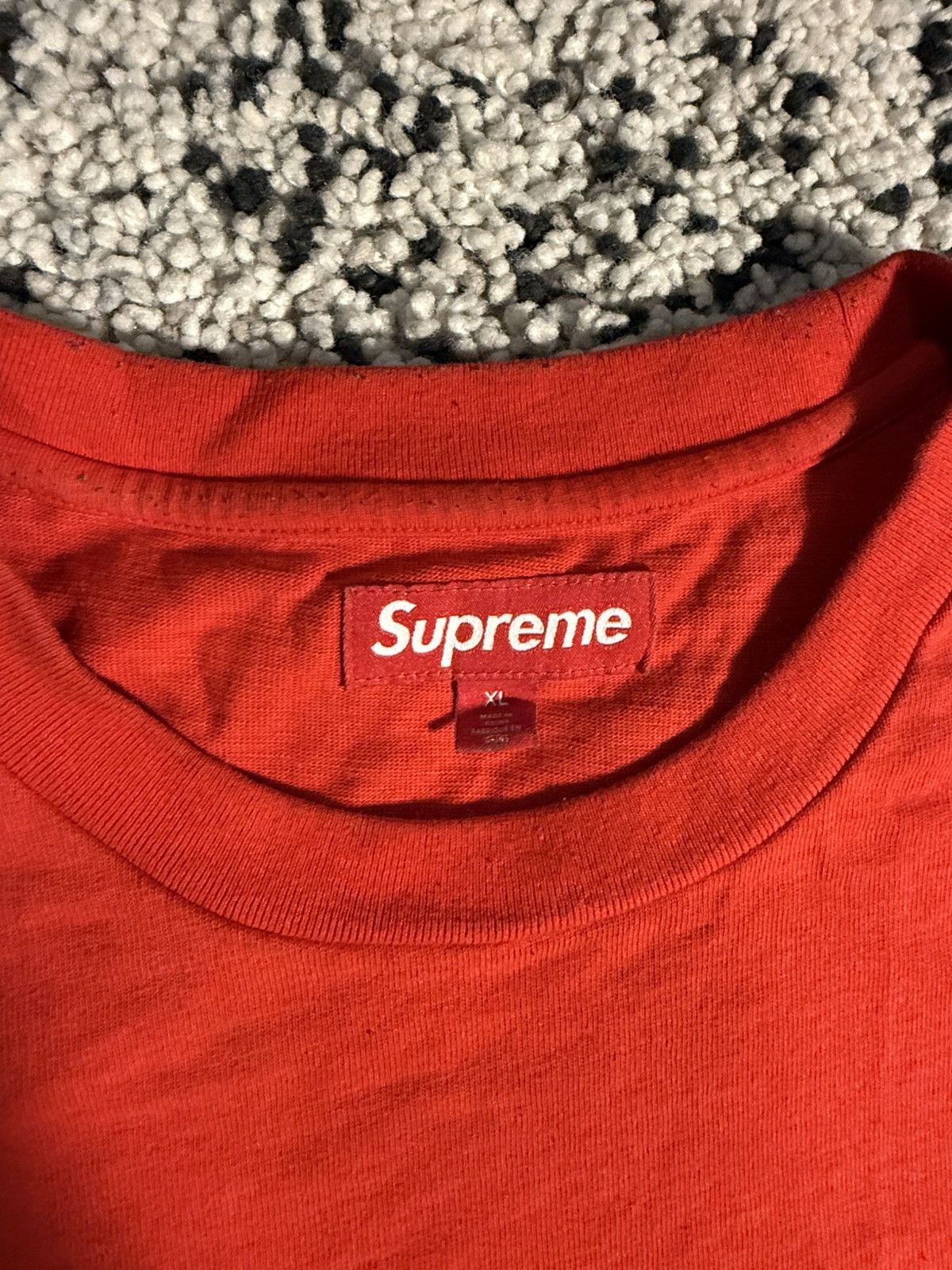 Supreme Supreme Logo T-Shirt Red Size US XL / EU 56 / 4 - 2 Thumbnail