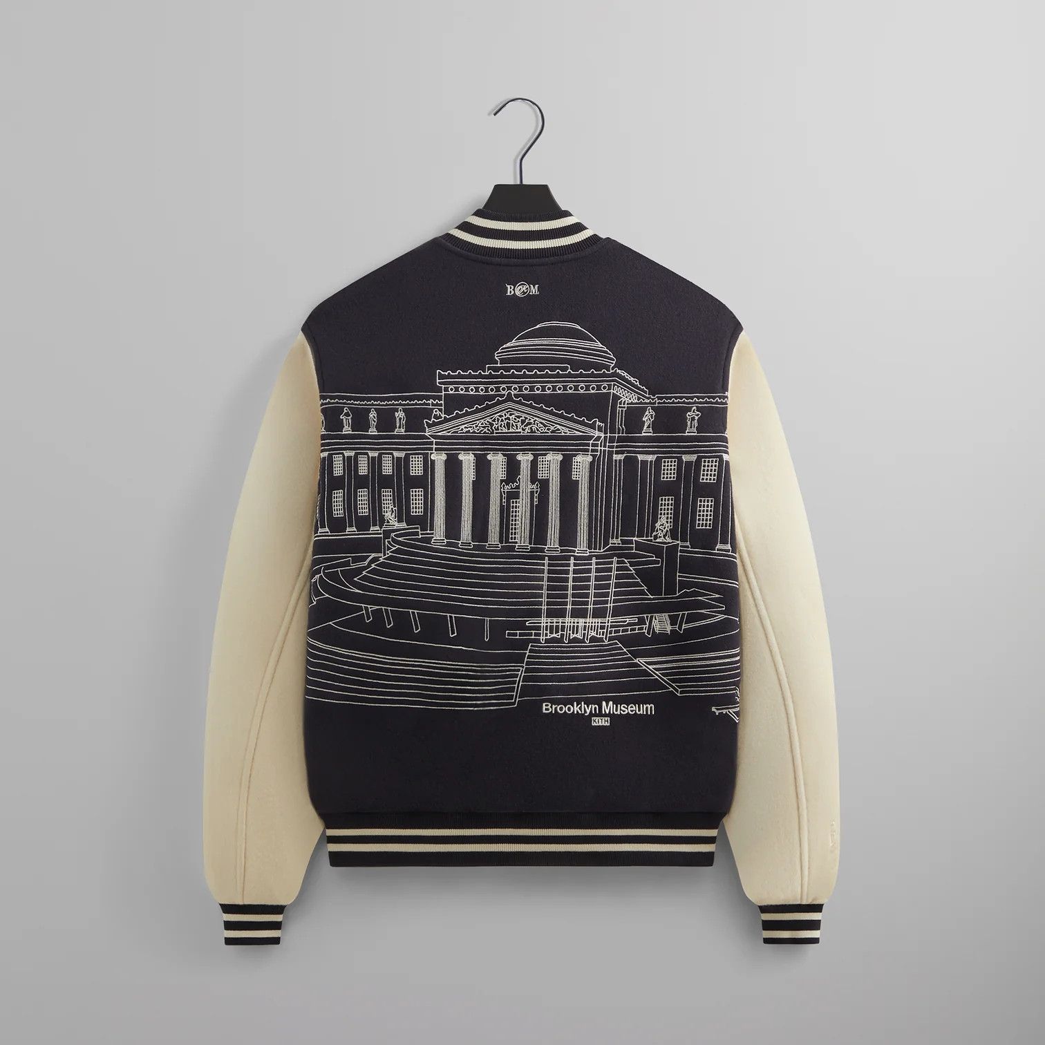 Kith × Ronnie Fieg Monday Program Brooklyn Museum Wool Varsity Jacket Size US S / EU 44-46 / 1 - 2 Thumbnail