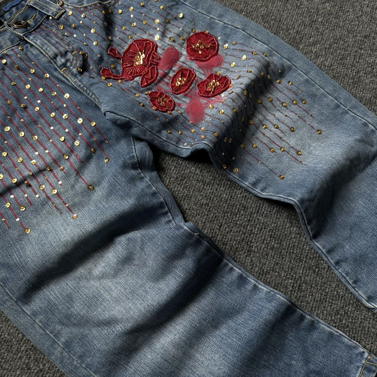 If Six Was Nine VTG Women’s Capri Jeans Ciorgia Johns Size 42 00s USA Hype Size 28" / US 6 / IT 42 - 11 Thumbnail