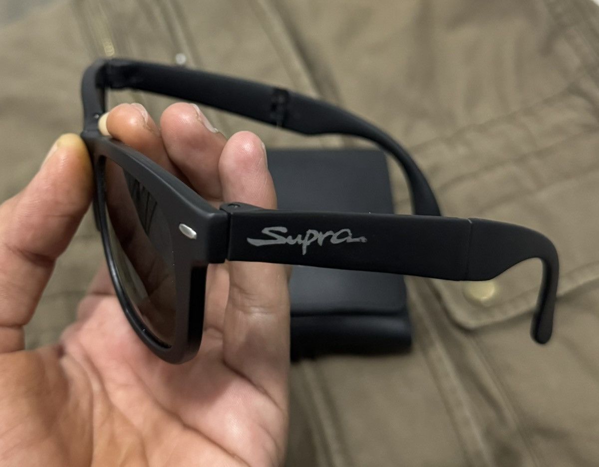 Supra Rare 🔥 Vtg JDM MK4 Toyota SUPRA Wayfarer Folding 50mm Size ONE SIZE - 4 Thumbnail
