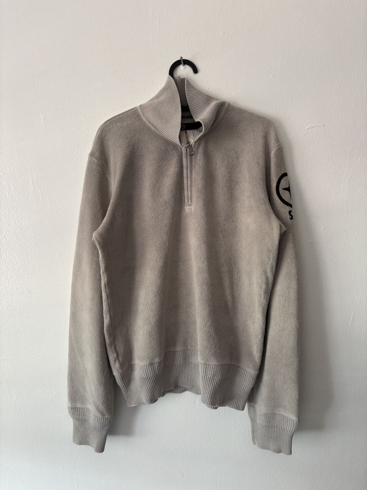 Stone Island AW06 STONE ISLAND DENIMS QUARTER ZIP FLEECE SWEATSHIRT (S) Size US S / EU 44-46 / 1 - 1 Thumbnail