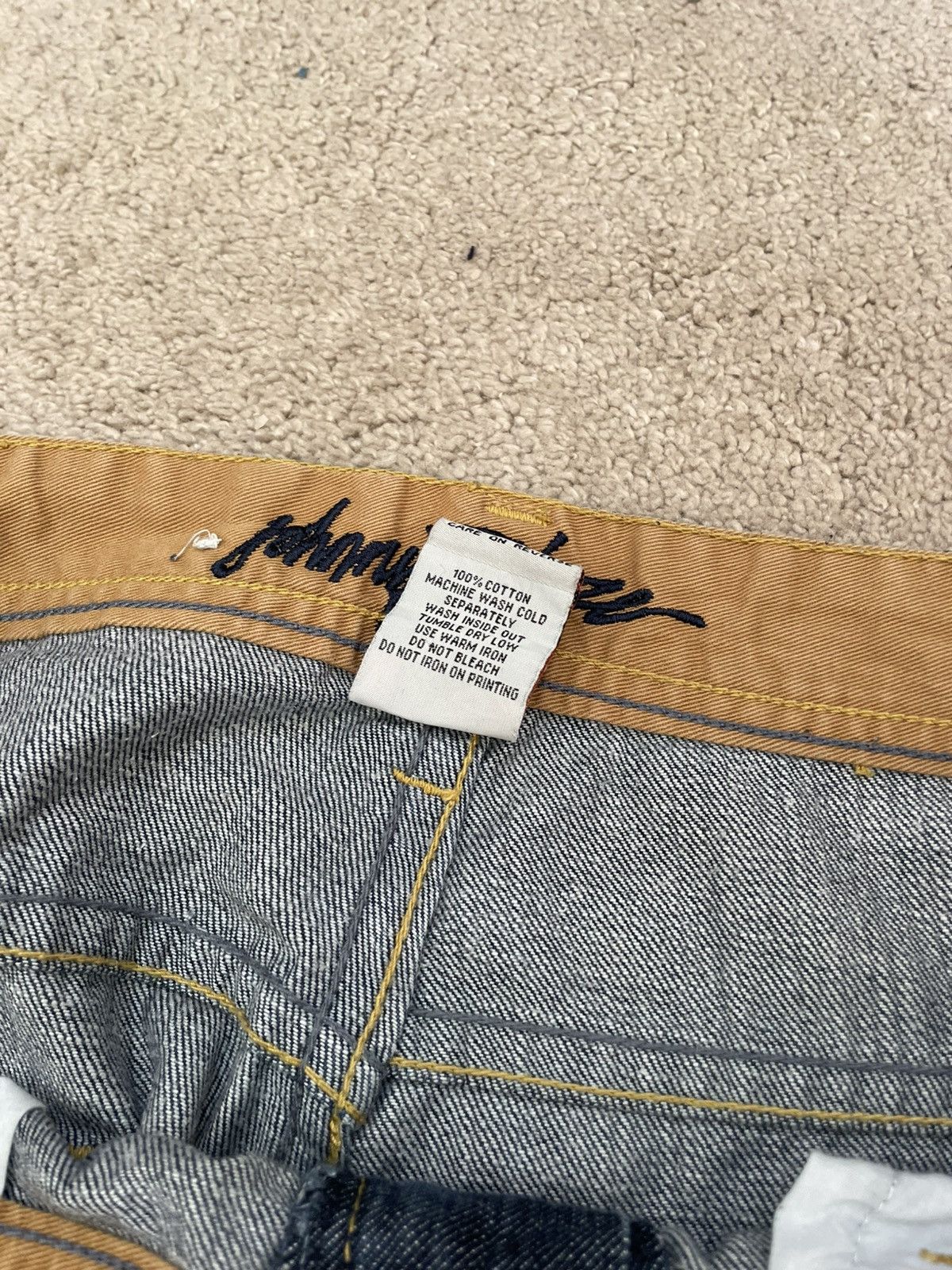 Designer × Vintage Vintage Y2K Jonny Blaze baggy fit denim pants Size US 36 / EU 52 - 8 Thumbnail