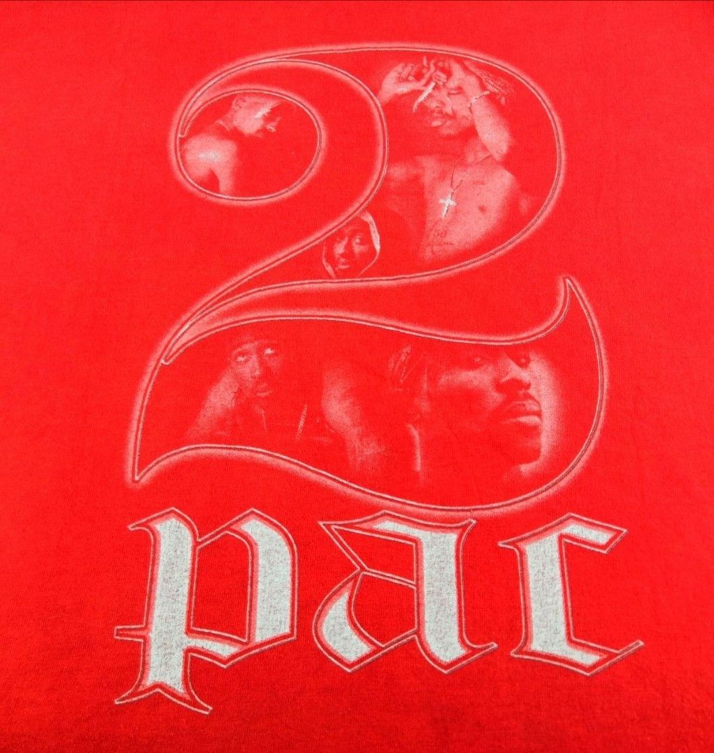 Rap Tees × Vintage Vintage 2pac rap tees Size US L / EU 52-54 / 3 - 5 Thumbnail
