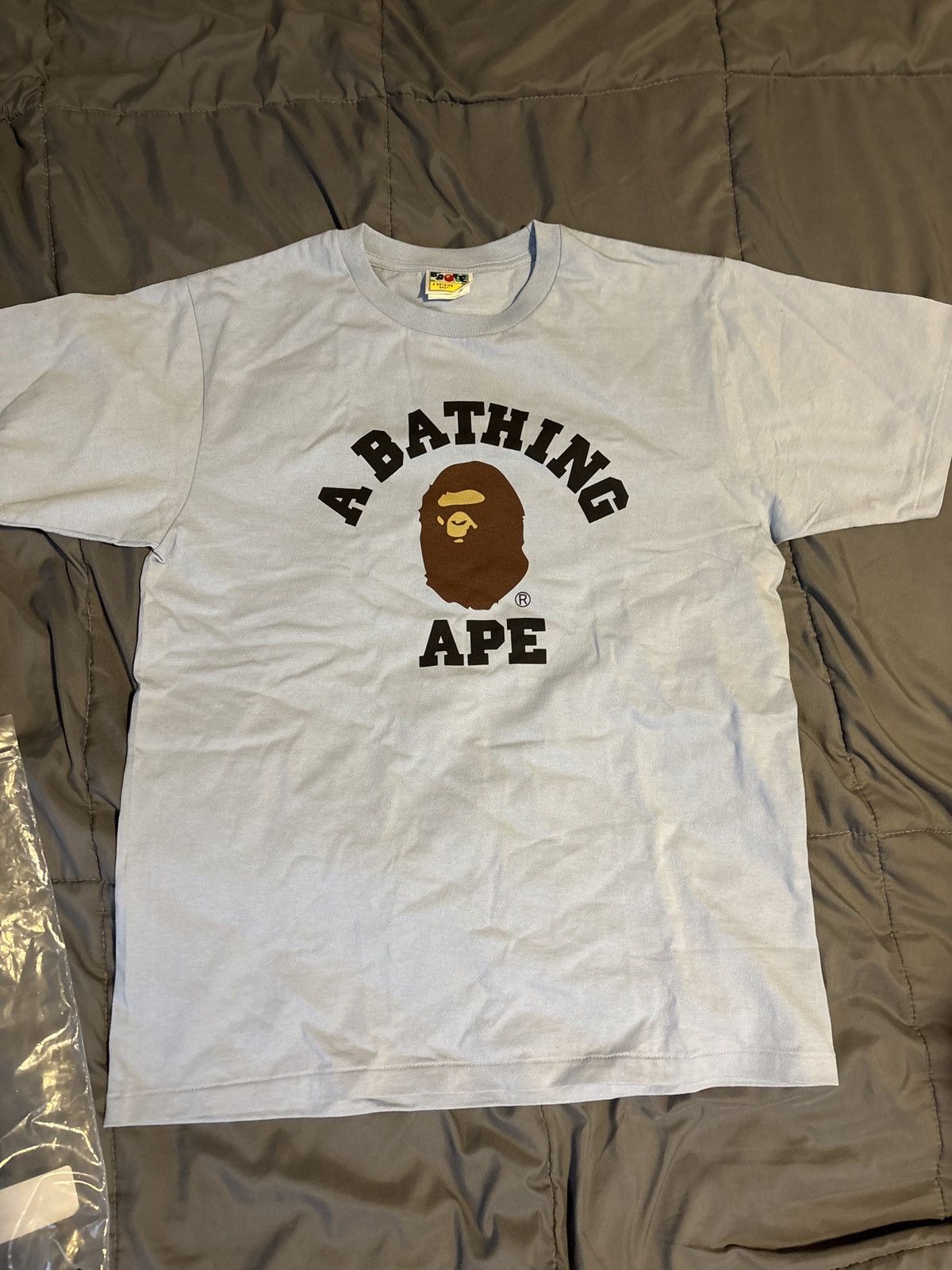 Bape bape college tee Size US L / EU 52-54 / 3 - 1 Thumbnail