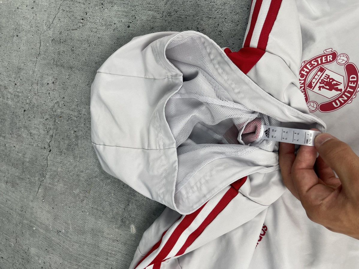 Adidas Vintage Manchester United Adidas Track Jacket Size US XL / EU 56 / 4 - 9 Thumbnail