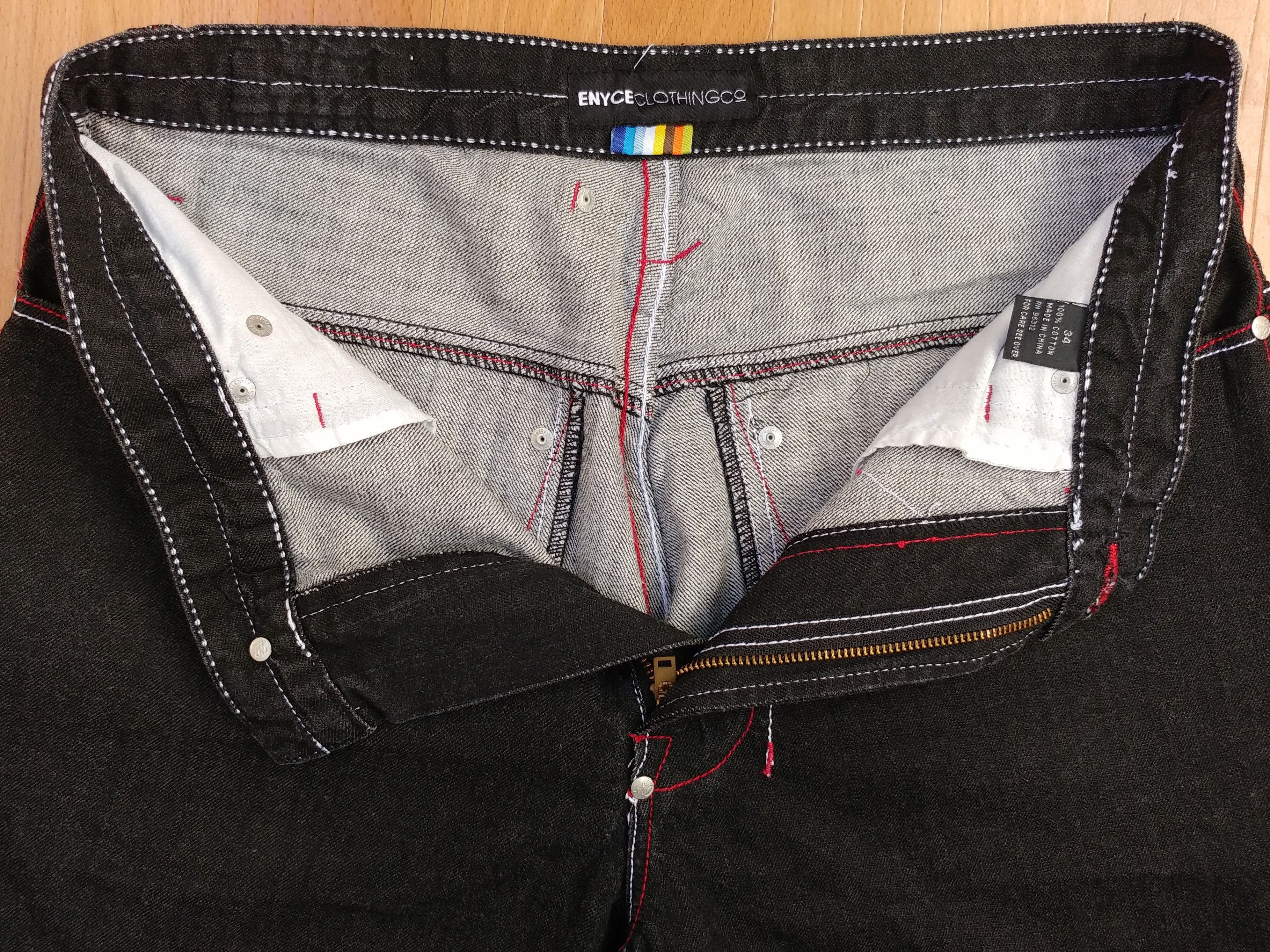 Enyce Enyce jeans shorts, vintage baggy denim, 90s hip-hop 34 Size US 34 / EU 50 - 10 Thumbnail