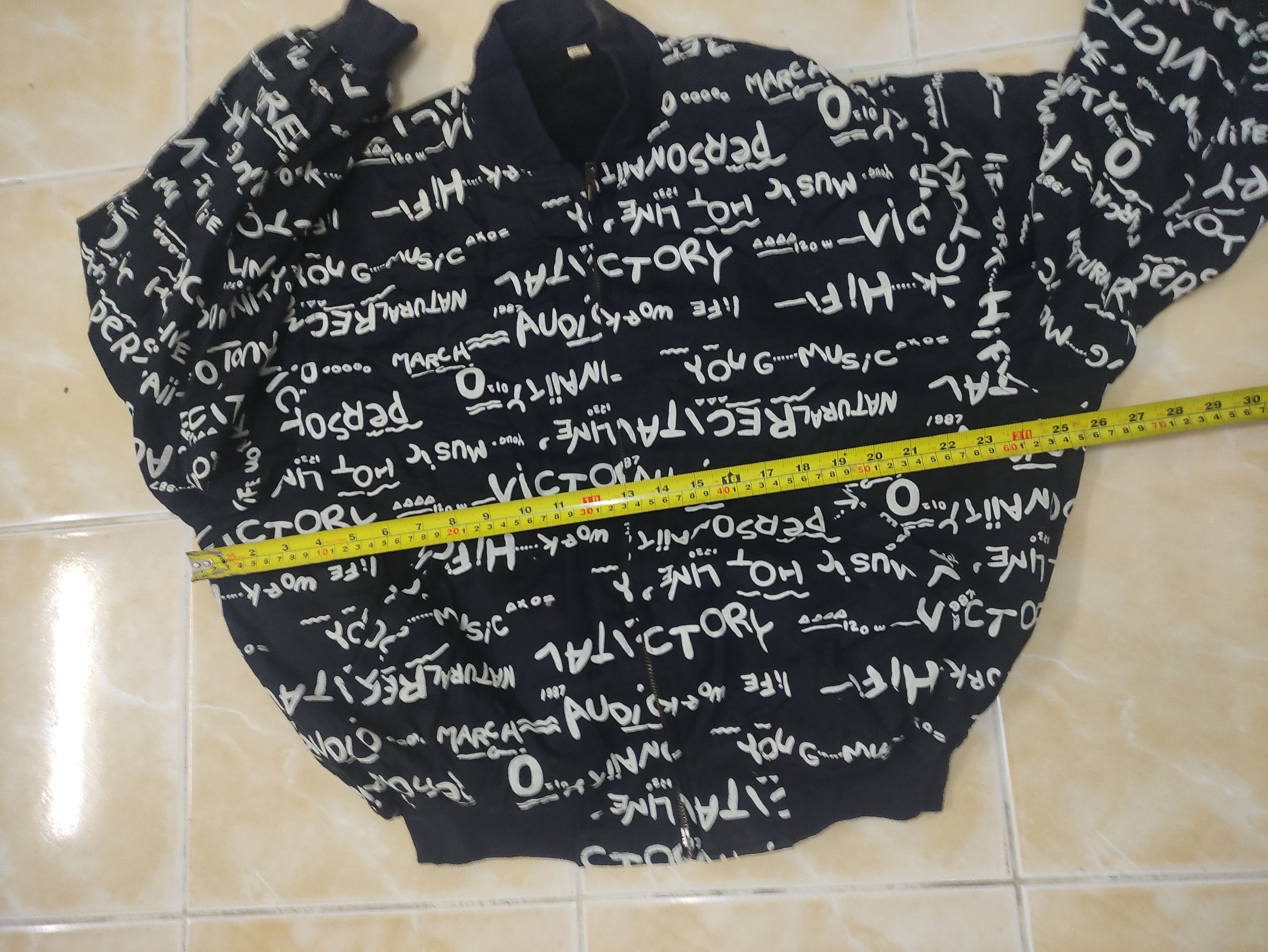 Japanese Brand × Vintage RARE🔥GRAFFITI FULL PRINT JACKET BAGGY STYLE Size US M / EU 48-50 / 2 - 13 Thumbnail