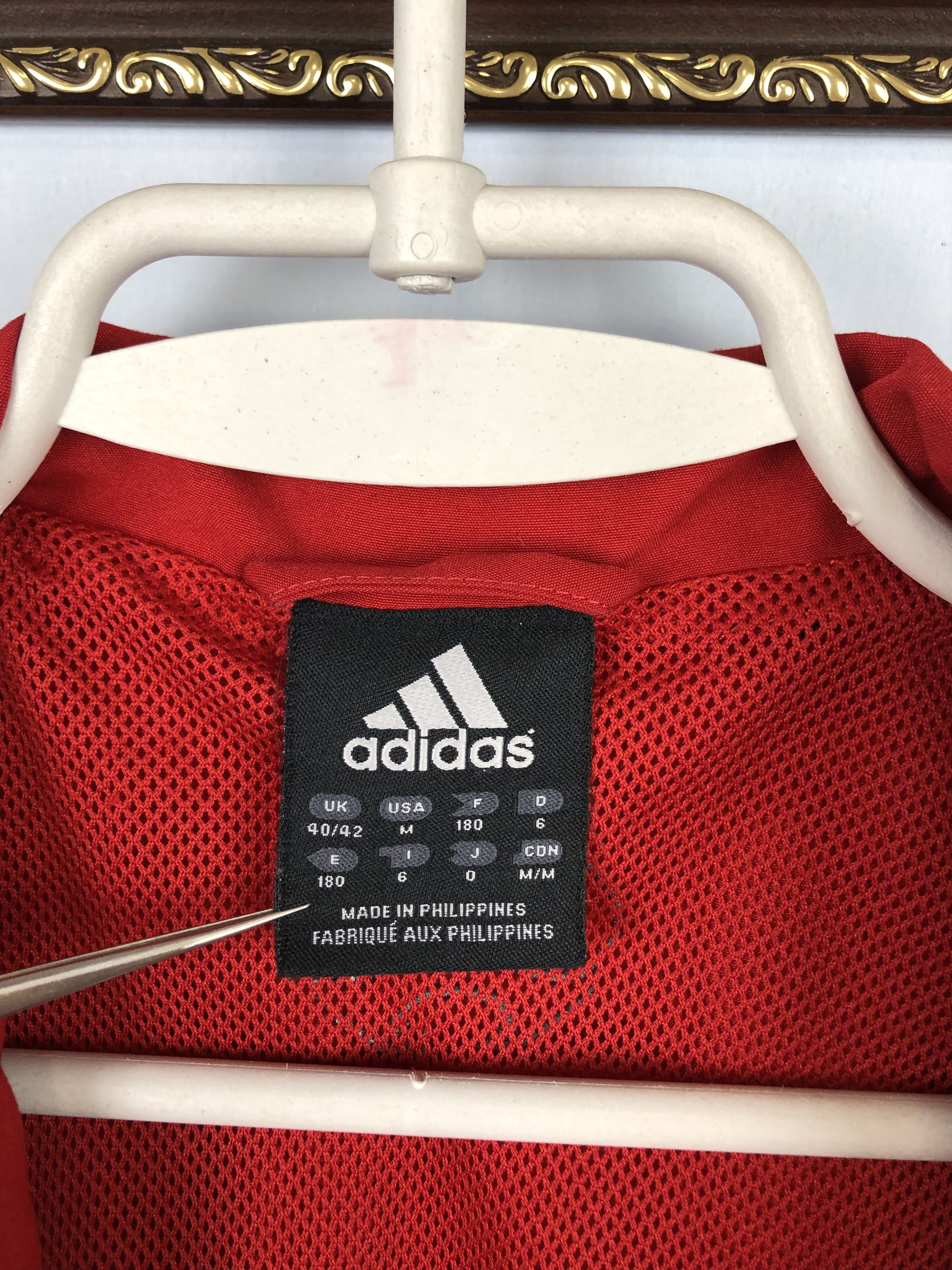 Adidas × Vintage Vintage Adidas Slovakia Football Jacket Soccer Track Size US M / EU 48-50 / 2 - 8 Thumbnail