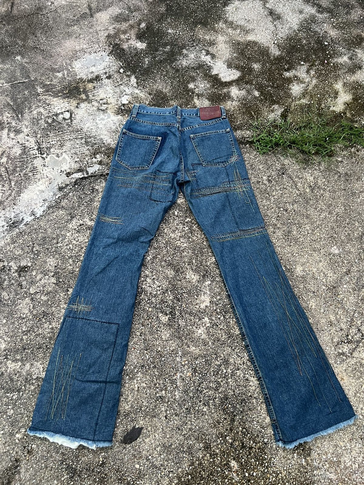 Hysteric Glamour Rare Hysteric Glamour Patchwork Denim Size US 28 / EU 44 - 1 Thumbnail