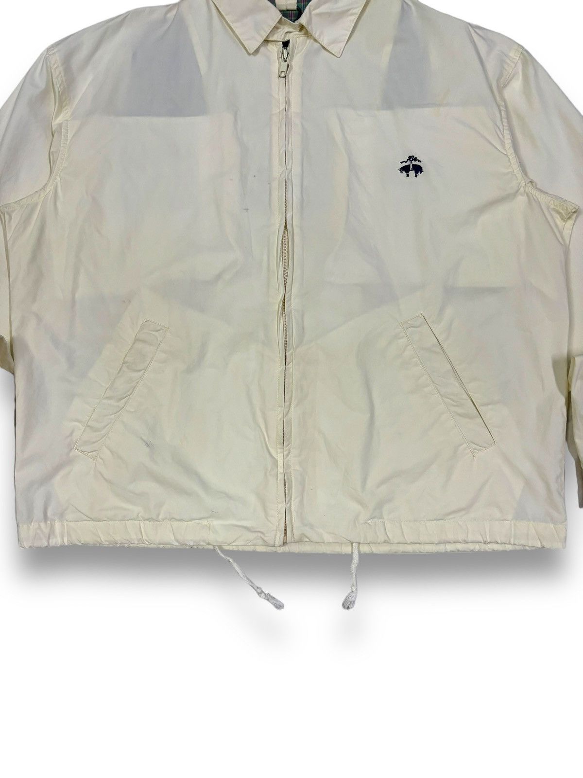 Brooks Brothers Vintage Brooks Brothers Small Logo White Cream Light Jacket Size US S / EU 44-46 / 1 - 10 Thumbnail