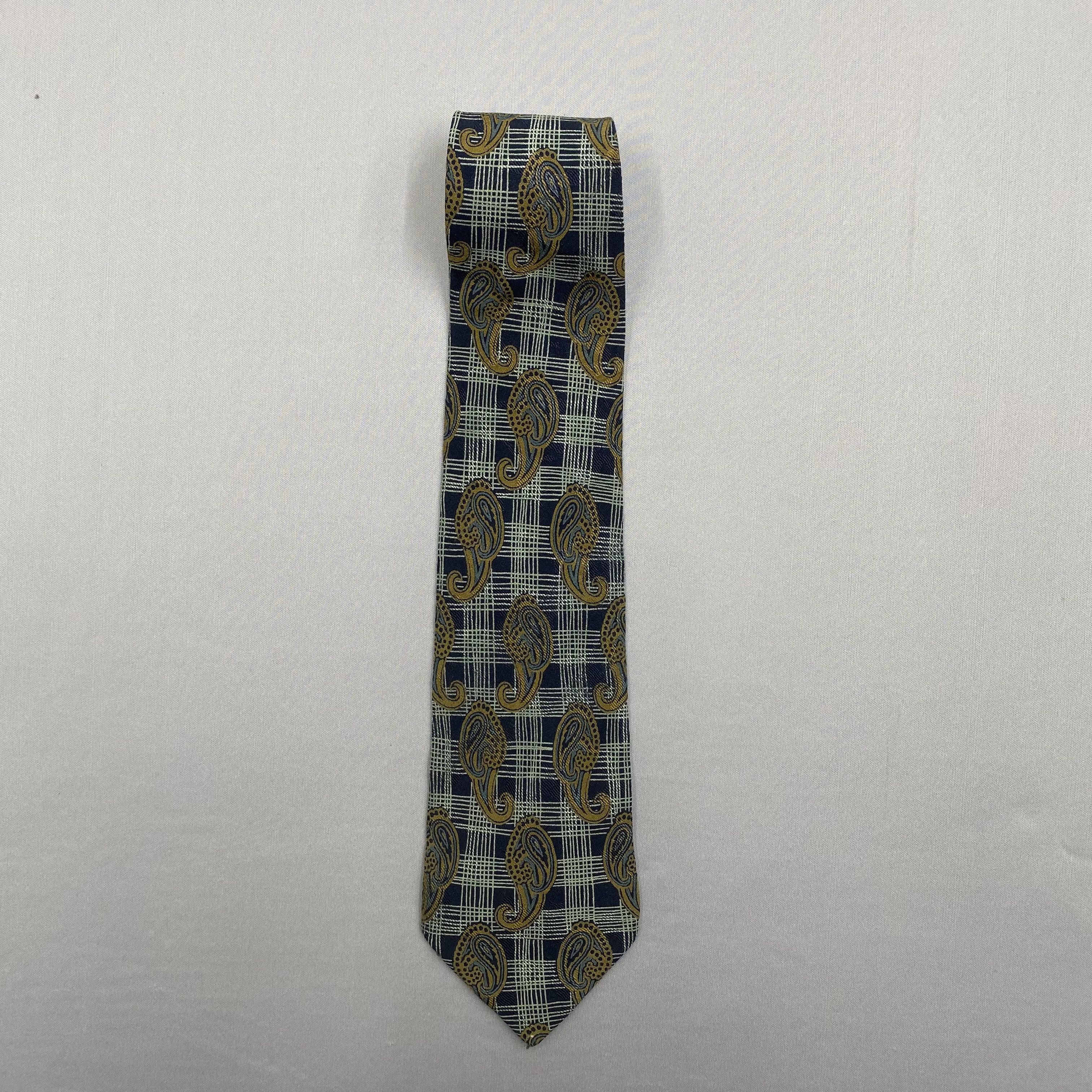 Giorgio Armani Vintage Giorgio Armani SILK Necktie Cravate Pure Silk Size ONE SIZE - 3 Thumbnail