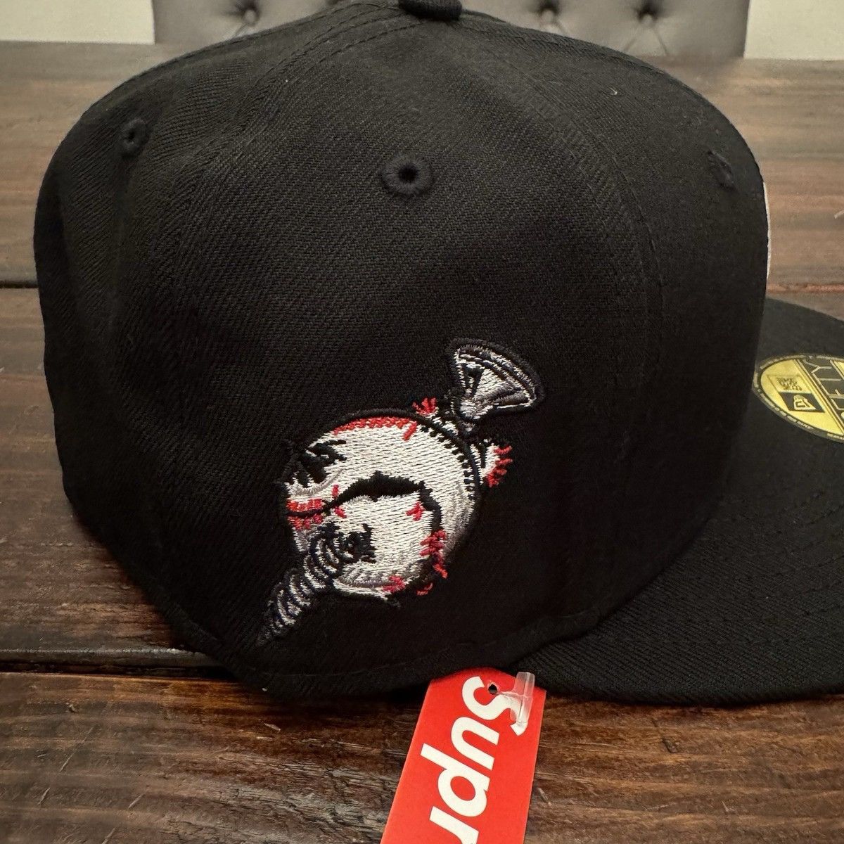 Supreme Supreme Screw Ball S Logo New Era 59Fifty Fitted Hat Size ONE SIZE - 2 Thumbnail
