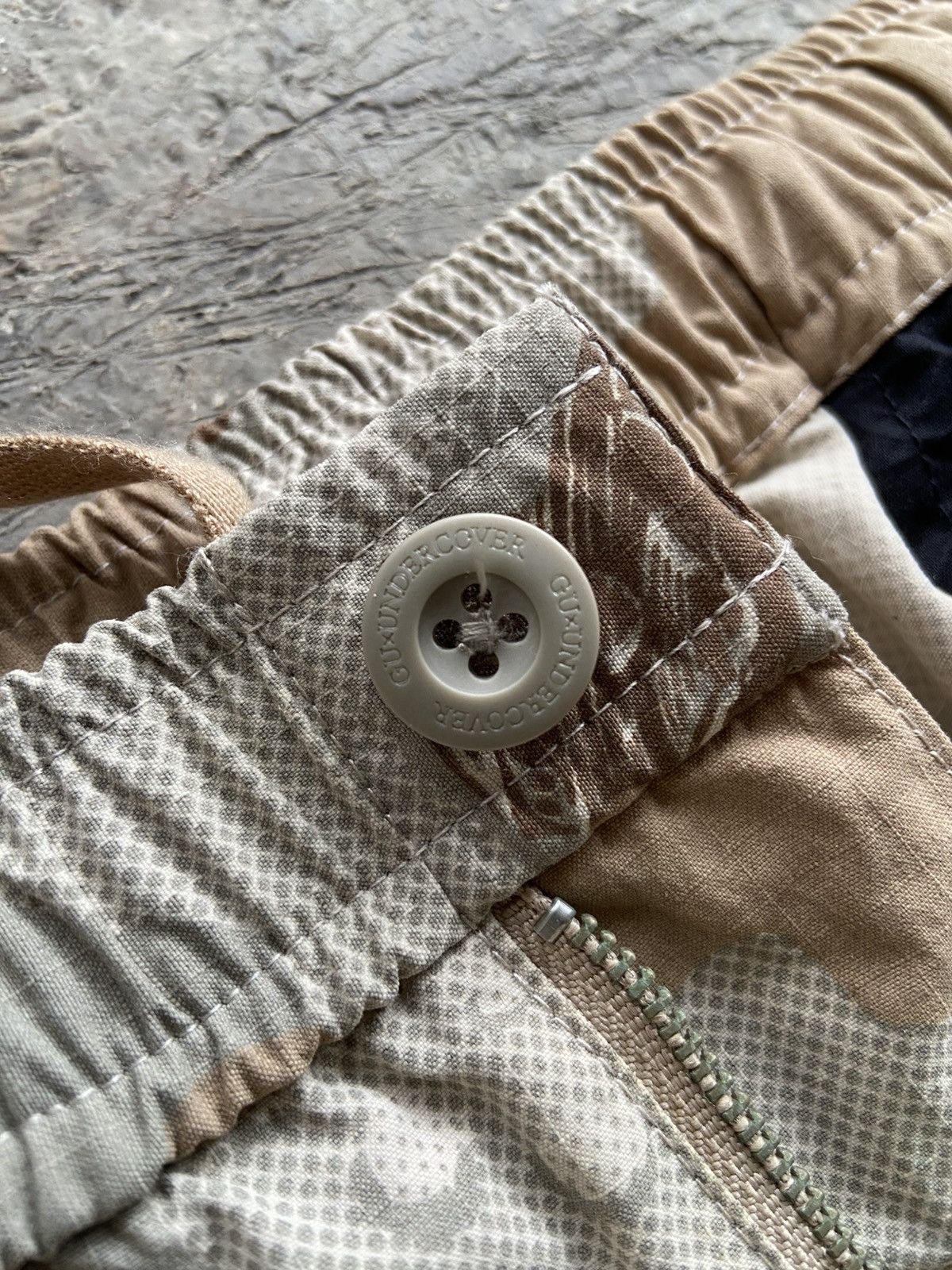 GU × Undercover GU x Undercover - Cargo Camo Track Pants Size US 36 / EU 52 - 5 Thumbnail