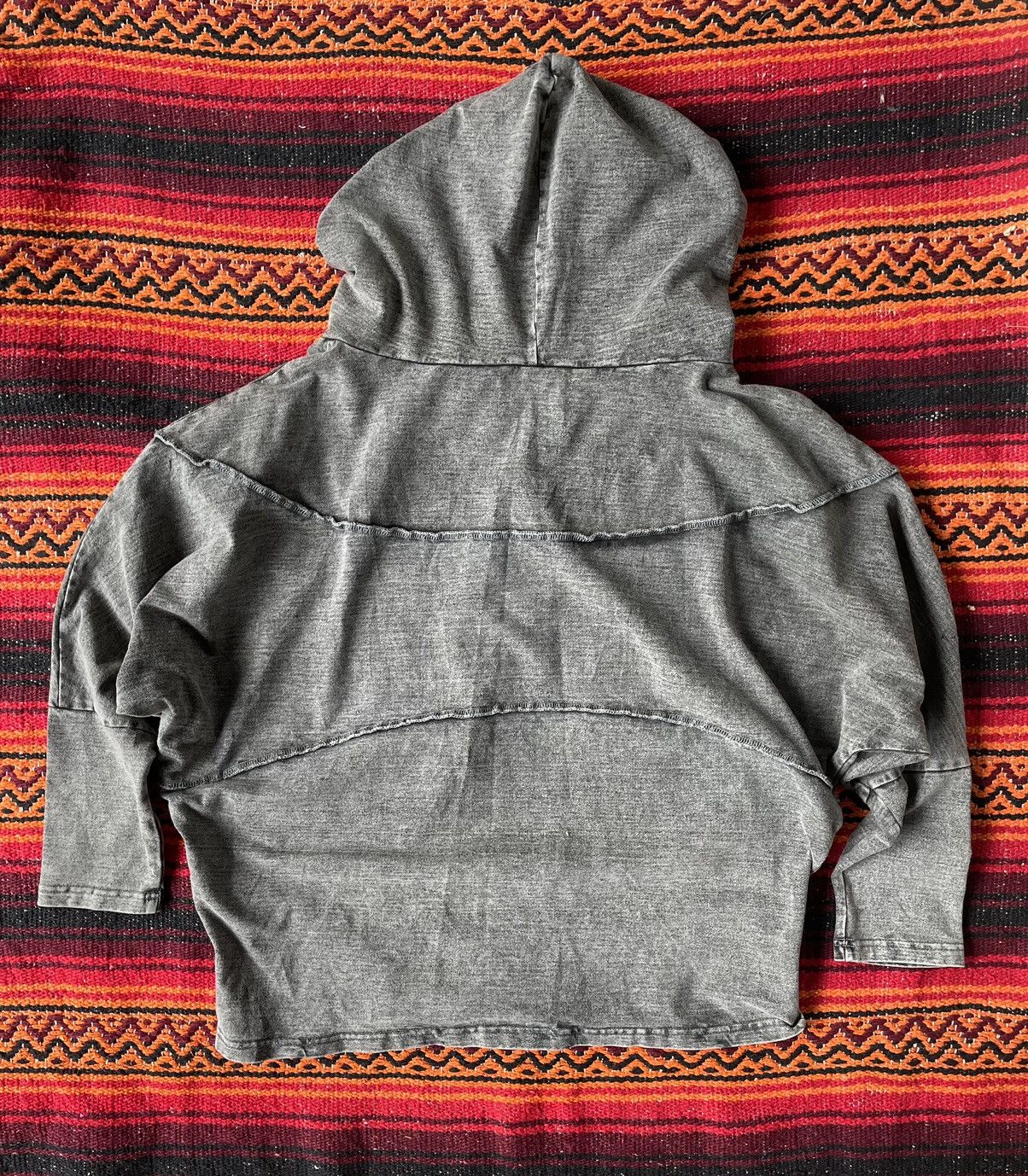 Japanese Brand Patterntorso Batwing Hoodie🔥🦇 Size US M / EU 48-50 / 2 - 2 Thumbnail