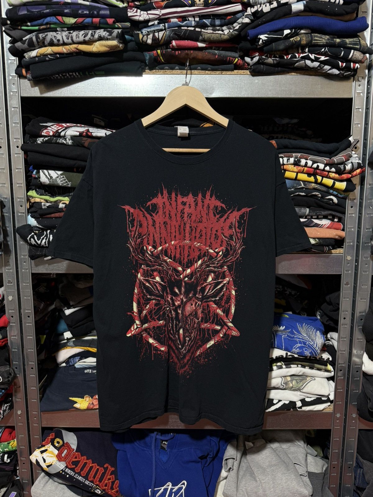 Band Tees Vintage Infant Annihilator Rock Band Promo Album T-Shirt Y2K Size US XL / EU 56 / 4 - 1 Thumbnail