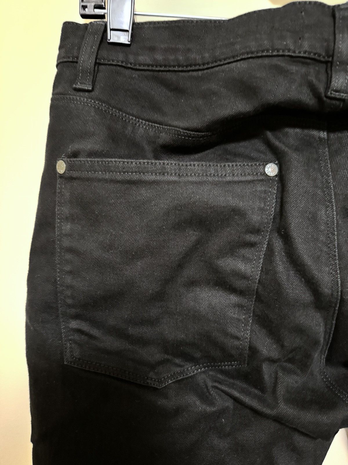 Acne Studios Acne Studios Max Stay Cash Black Denim Jeans Size US 34 / EU 50 - 4 Thumbnail