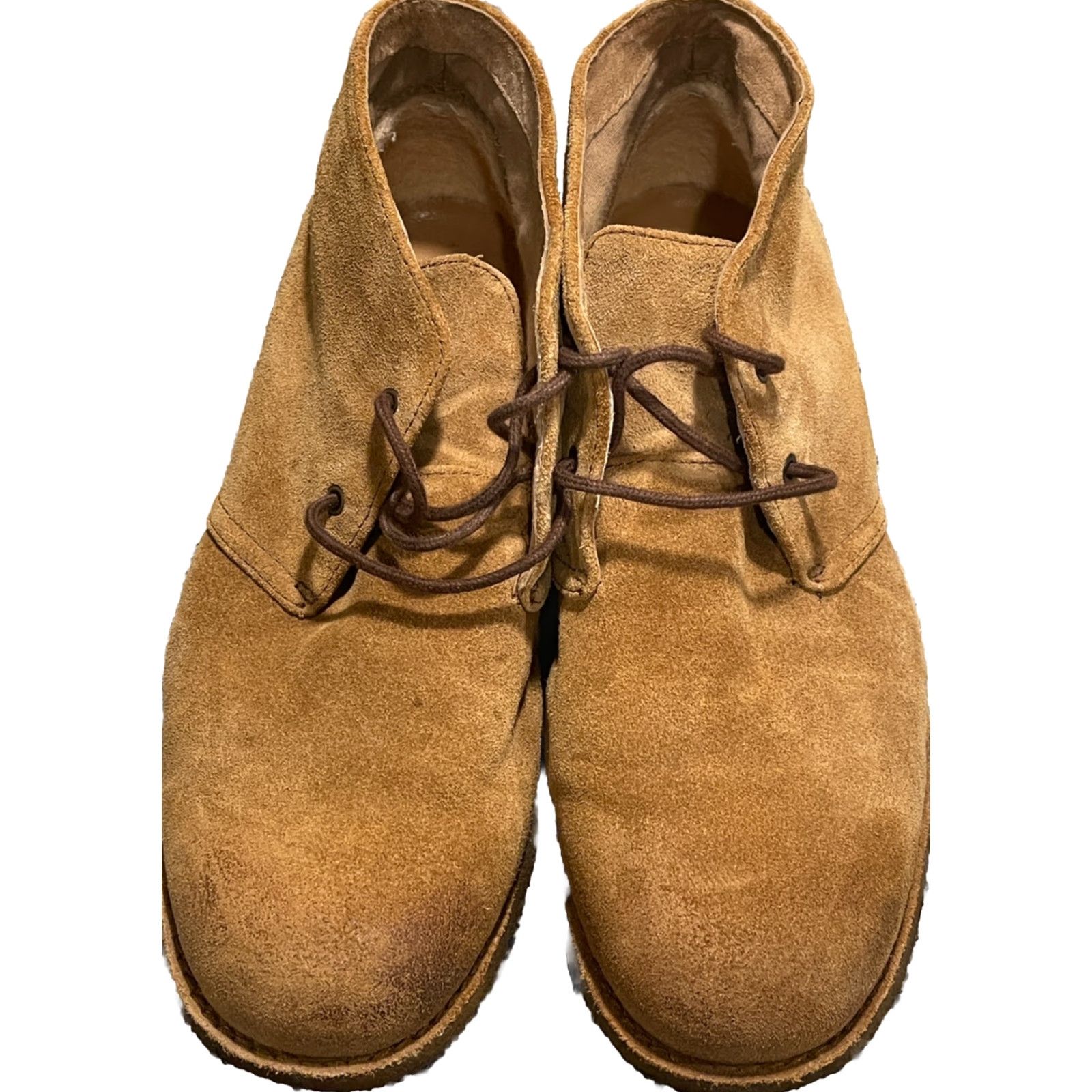 Ugg UGG Boots Chukka Leather Suede Lace Up Leighton Waterproof Cushioned Hiking Workwear Chestnut 11 Mens Size 11 M Size US 11 / EU 44 - 3 Thumbnail