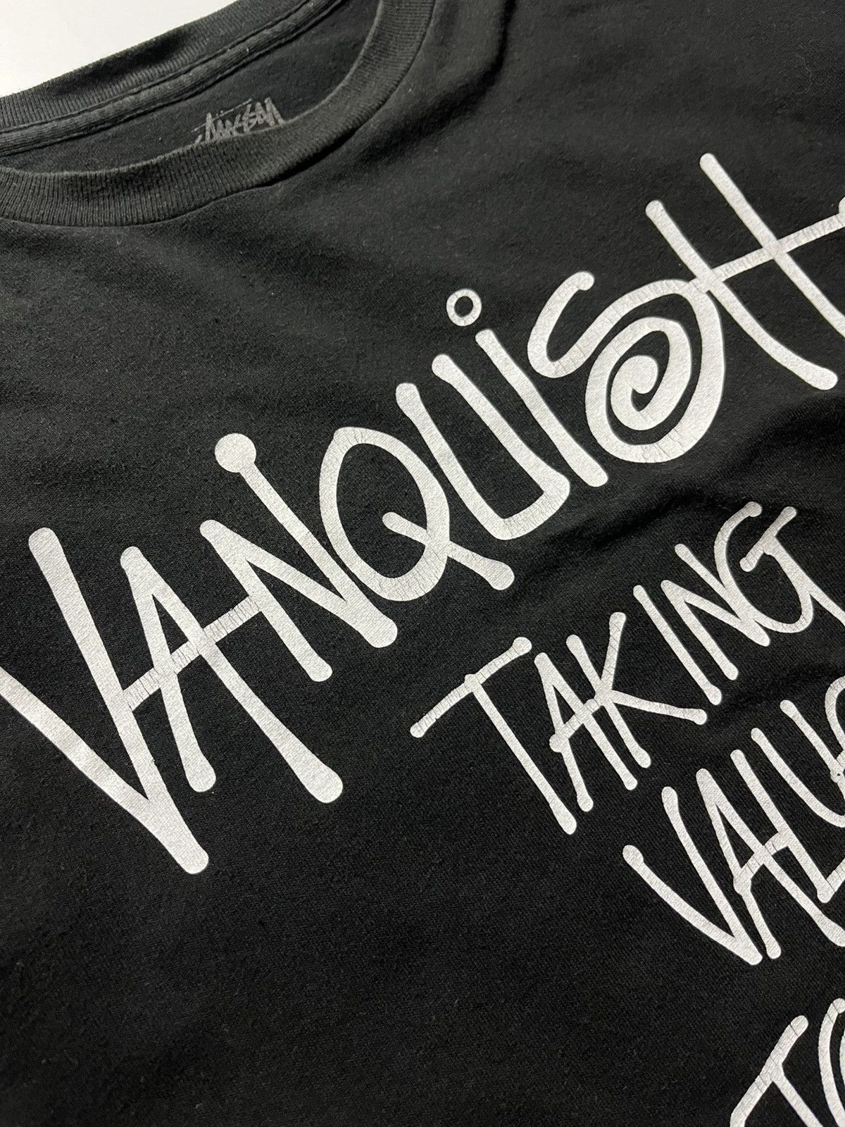 Stussy Stussy x Vanquish "Taking Value To The Next Level" T-Shirt Size US M / EU 48-50 / 2 - 5 Thumbnail