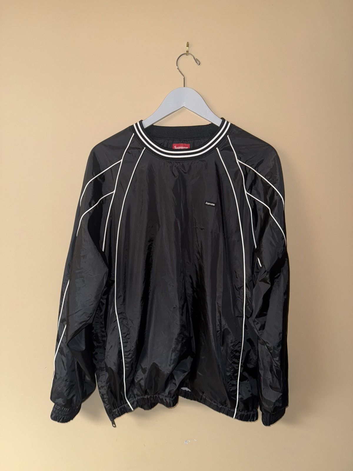 【MYZ】Supreme Piping Warm Up Pullover Supreme Piping Warm Up Pullover (FW19) - $118