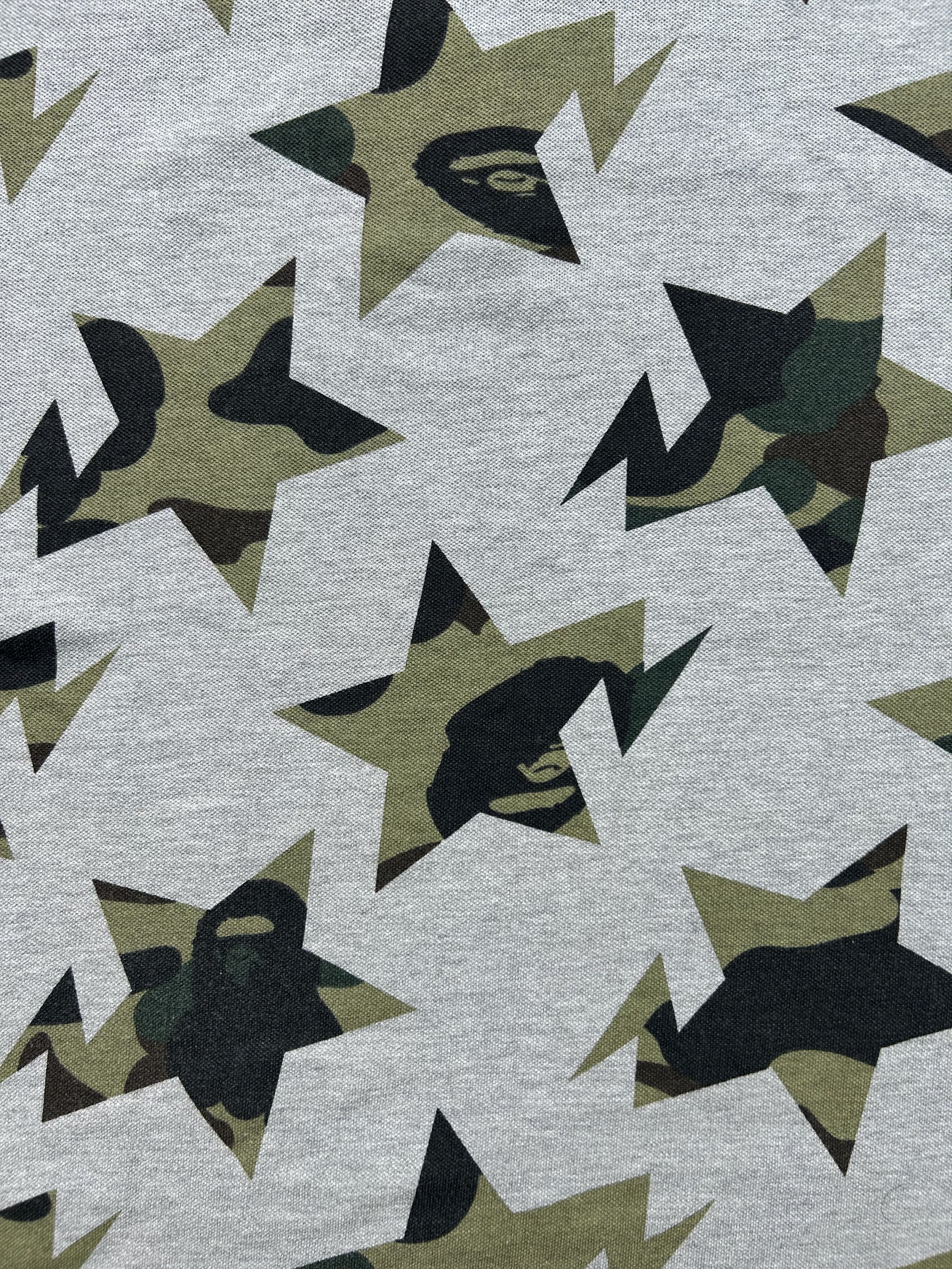 Bape Bape Camo Sta Pattern Polo [Size L] Size US L / EU 52-54 / 3 - 7 Thumbnail