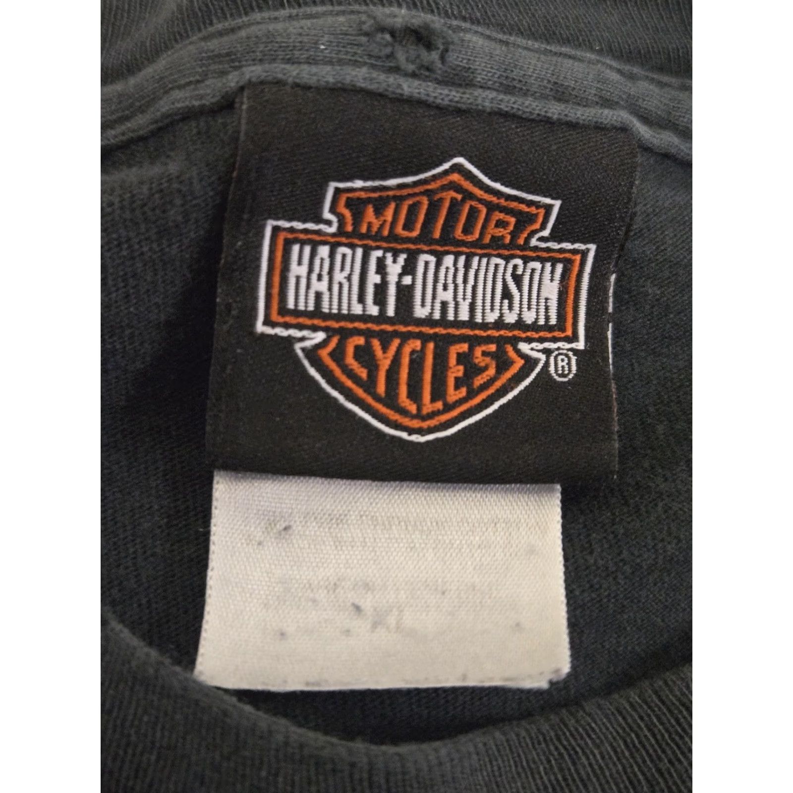 Harley Davidson VINTAGE Harley-Davidson Shirt Mens XL Black Dragon Latus Motors Gladstone Oregon 00s Graphic Print Crew Neck Short Sleeve 2XL Biker Motorcycle Size US XXL / EU 58 / 5 - 5 Thumbnail