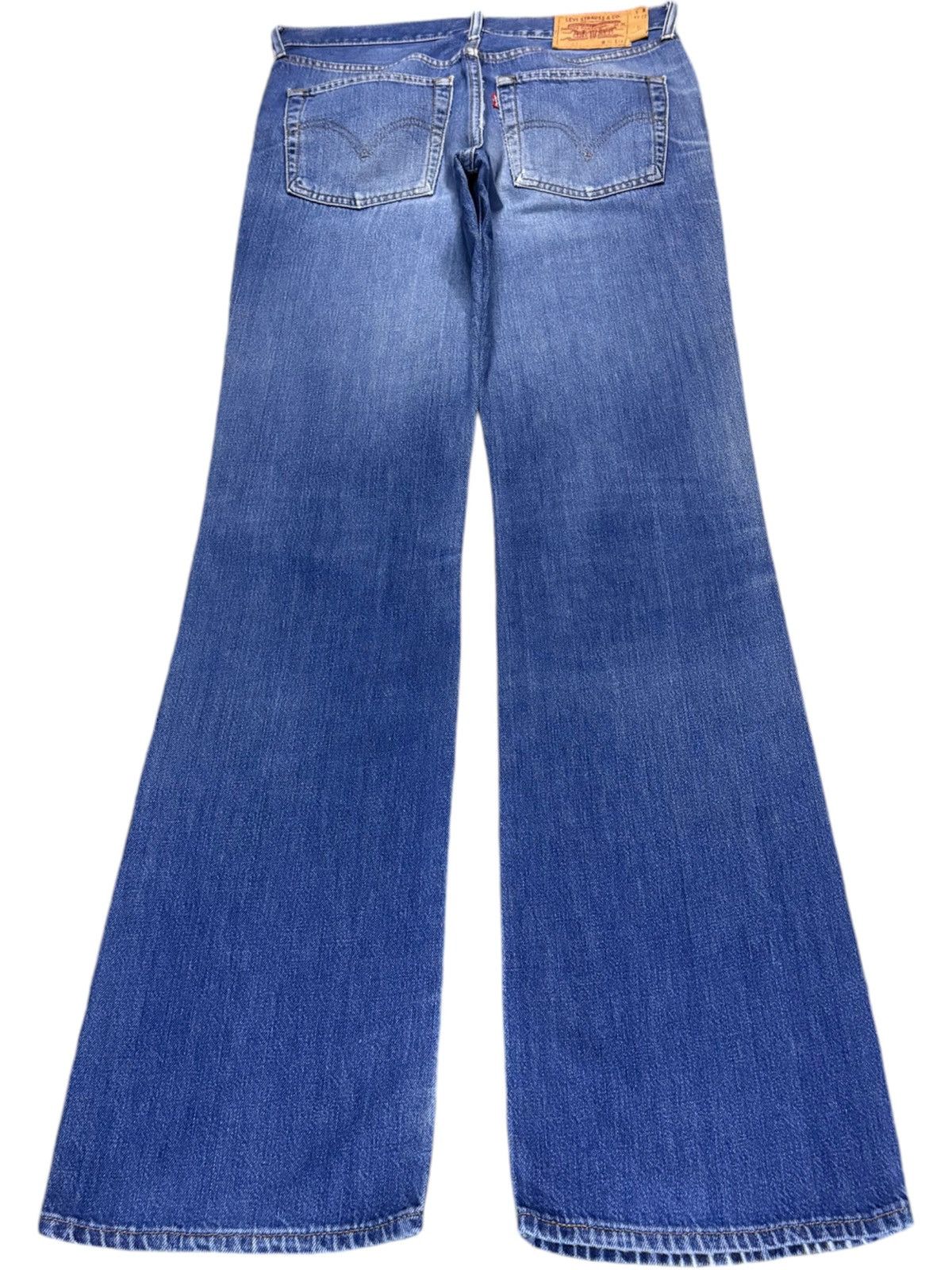 Levi's Vintage 90s Levis 517 Distressed Flare Bootcut Jeans Size US 32 / EU 48 - 2 Thumbnail