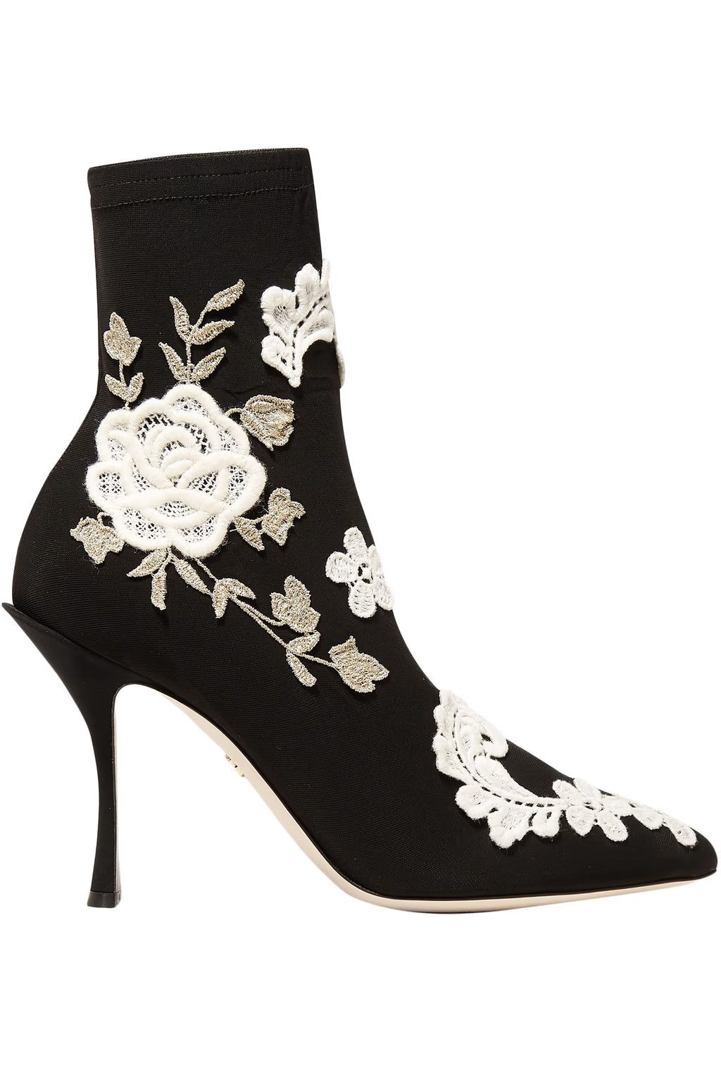 Dolce & Gabbana o1y0825 Spool Heel Ankle Boots in Multicolor Size US 4 / IT 34 - 1 Thumbnail