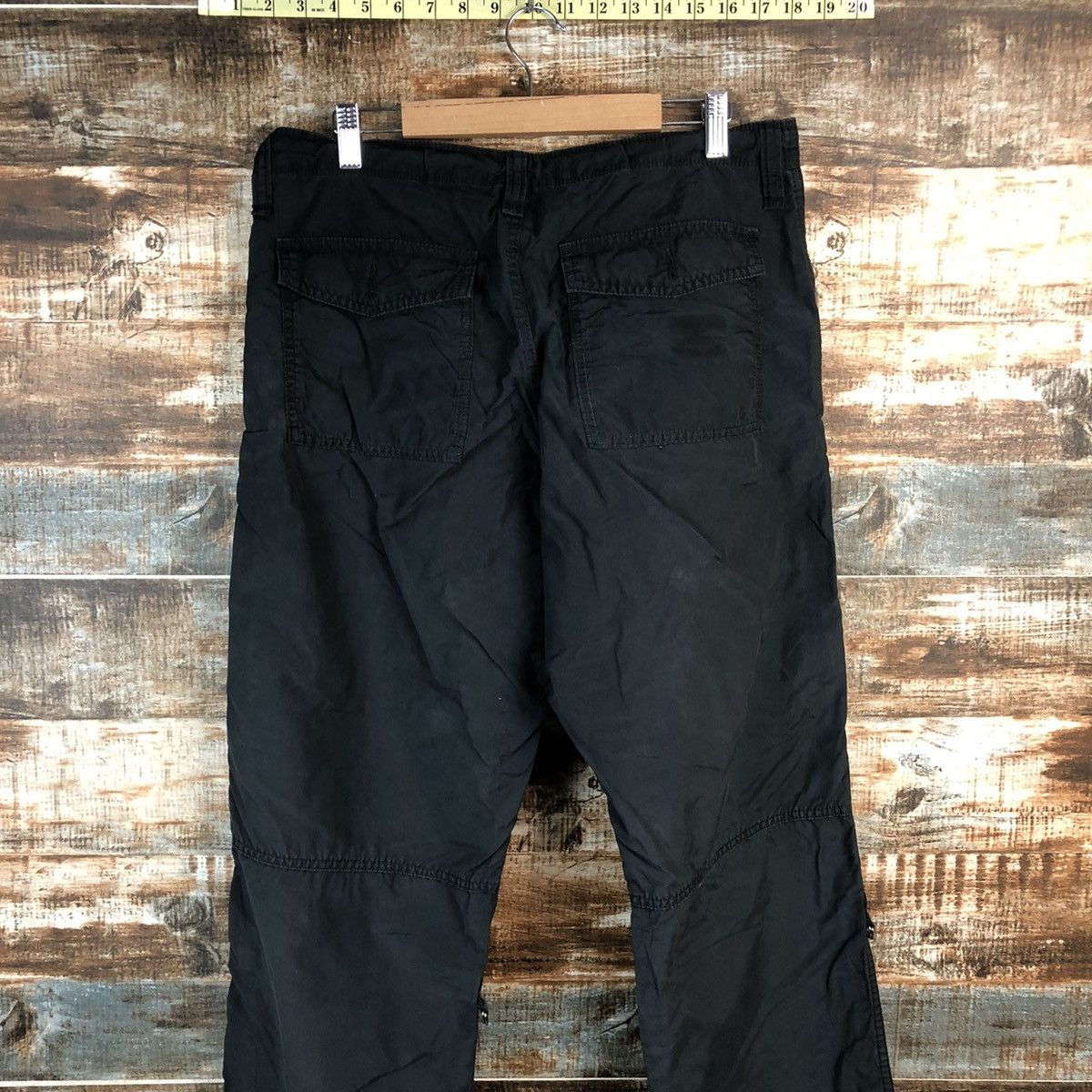 Japanese Brand × Uniqlo DL Uniqlo Dark Blue Cargo Multipocket Pants #C640 Size US 32 / EU 48 - 14 Thumbnail