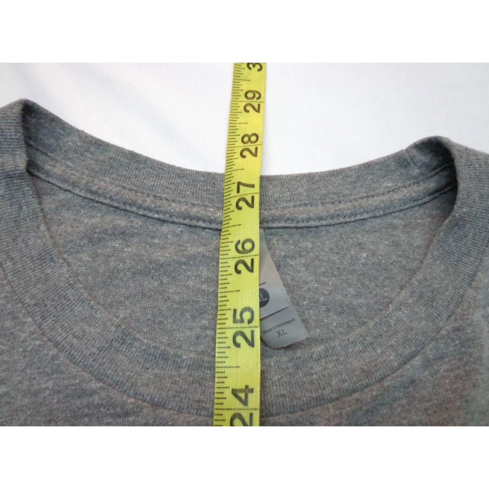 Y/Project Project 615 LOVE IS NOT CANCELED Heather Gray T Shirt XL Size Mens Short Sleeve Cotton Blend Size US XL / EU 56 / 4 - 6 Thumbnail