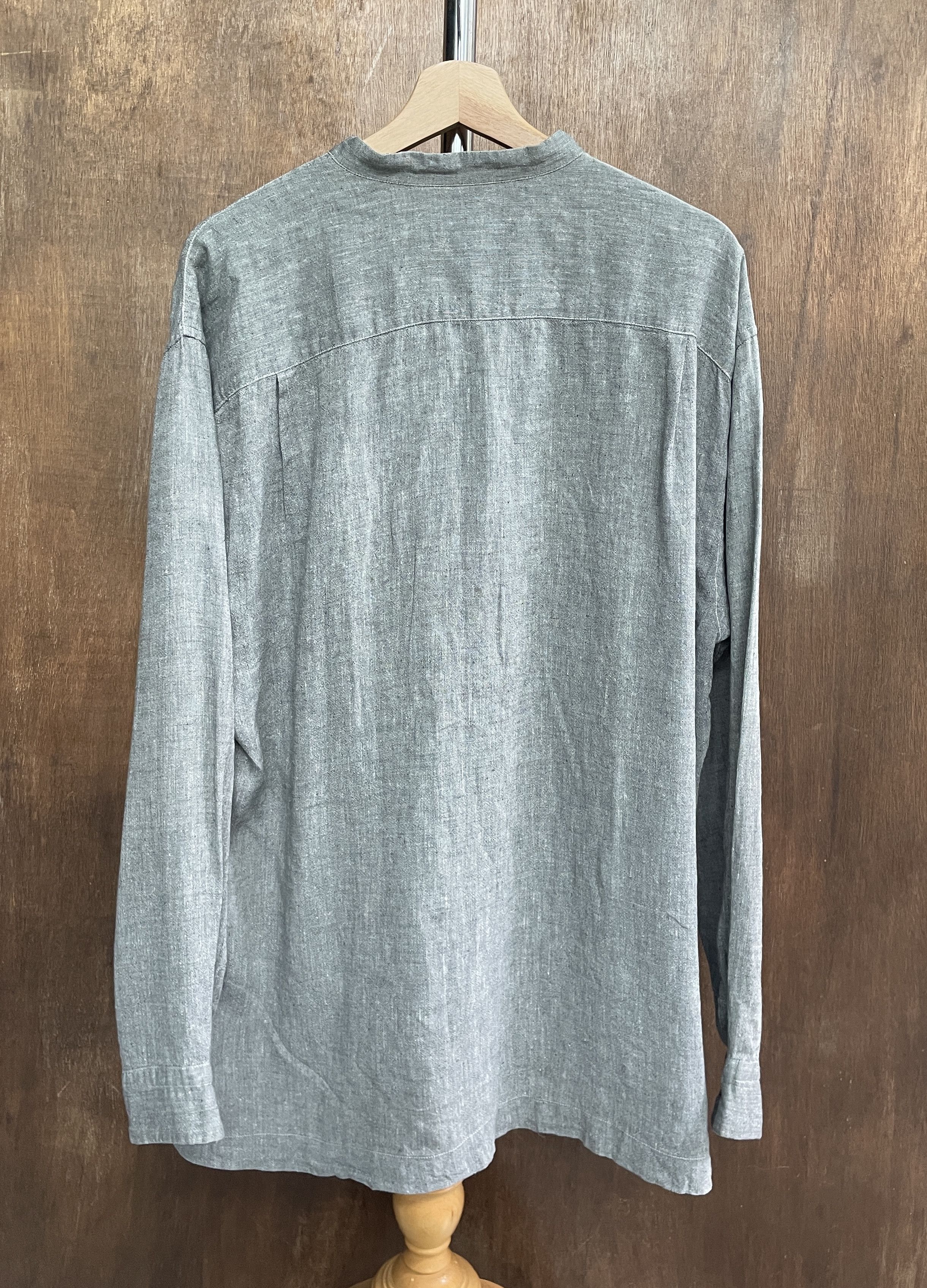 Issey Miyake ISSEY MIYAKE MEN Shanghai Collar Shirt Size US M / EU 48-50 / 2 - 3 Thumbnail