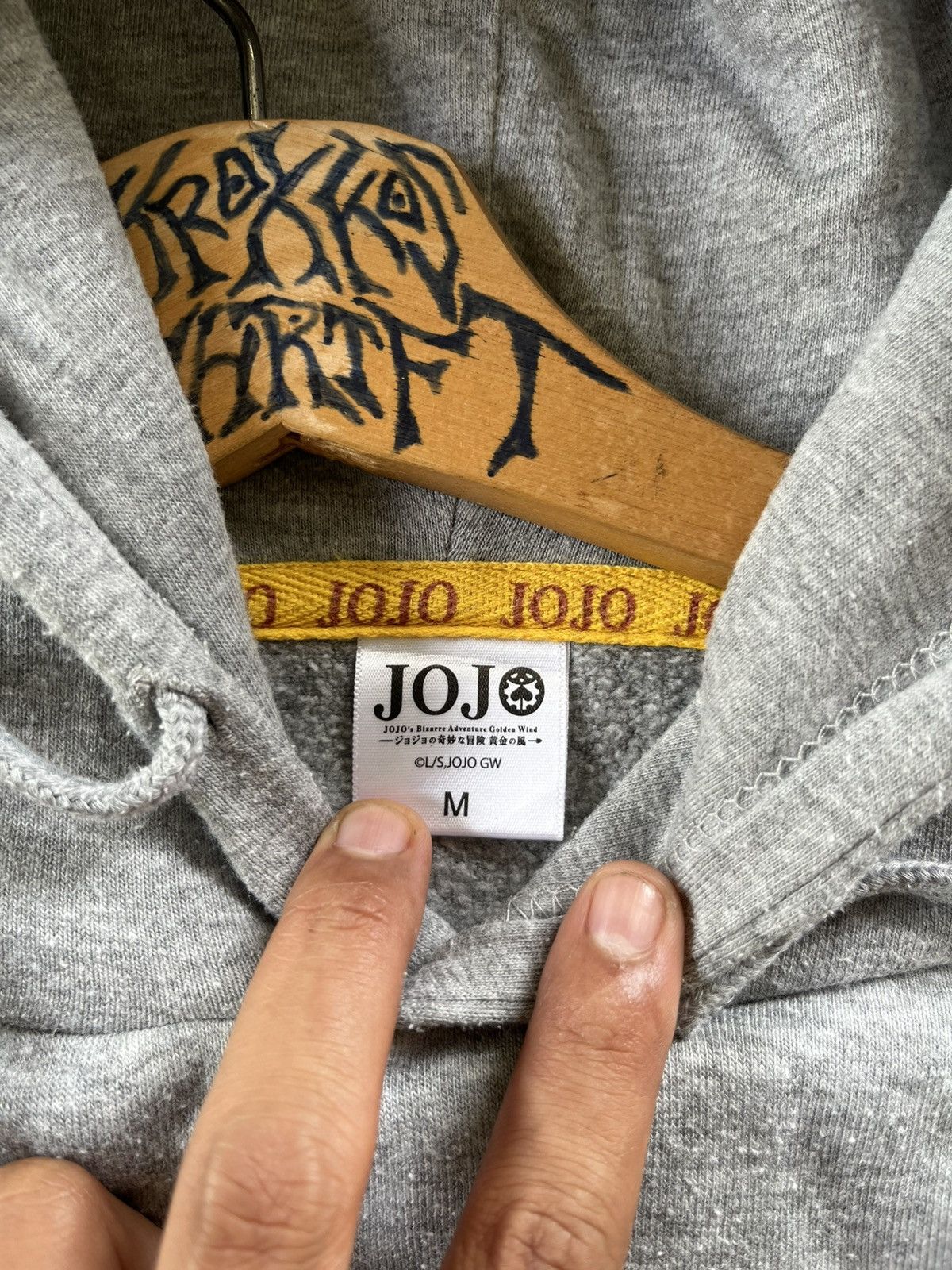 Anime × Japanese Brand JOJOS ANIME DOUBLE SIDE LOGO HOODIE JAPAN Size US M / EU 48-50 / 2 - 4 Thumbnail