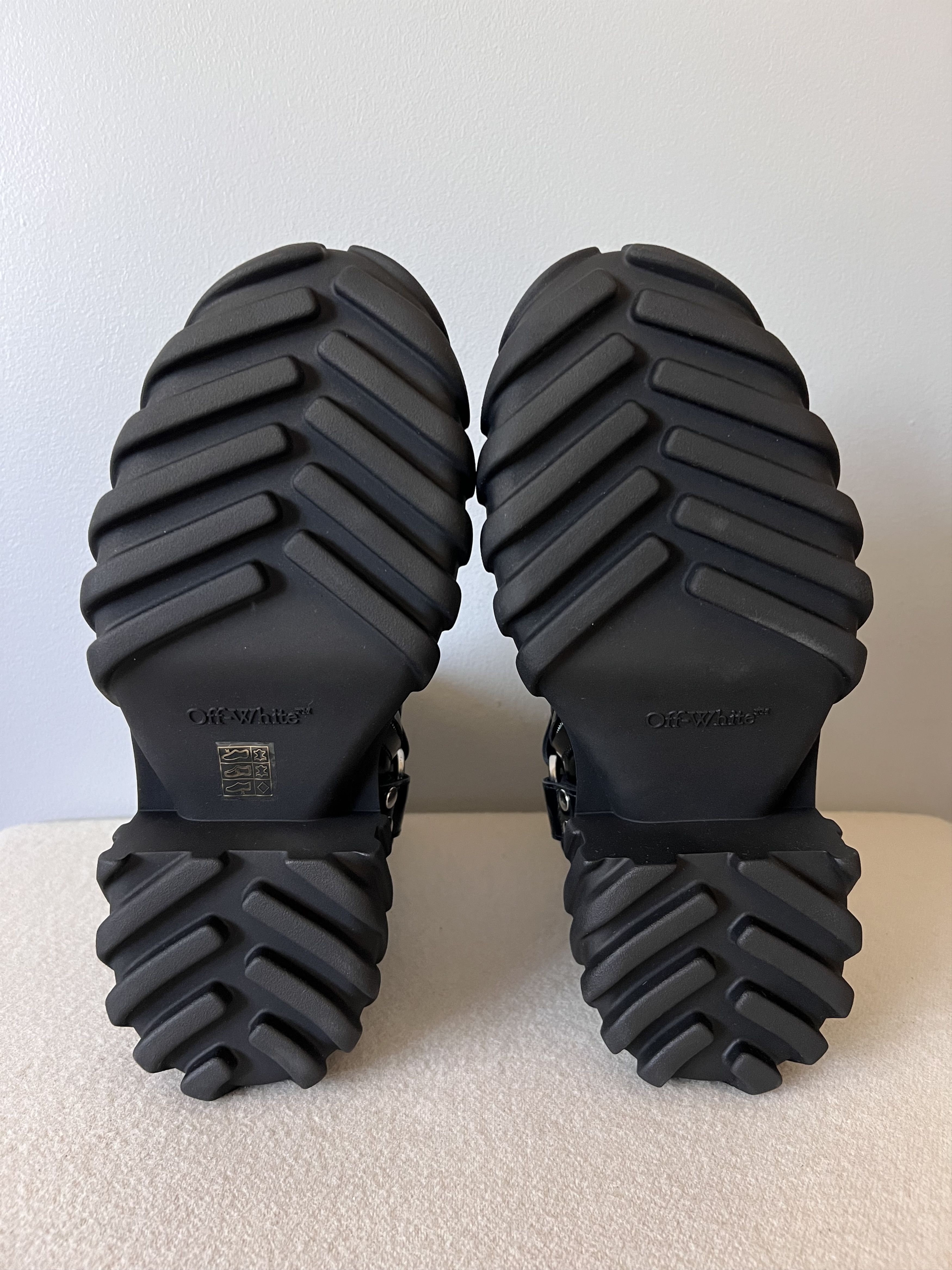 Off-White Off White Harness Exploration Motor Ankle Boots in Black Size US 10 / EU 43 - 6 Thumbnail