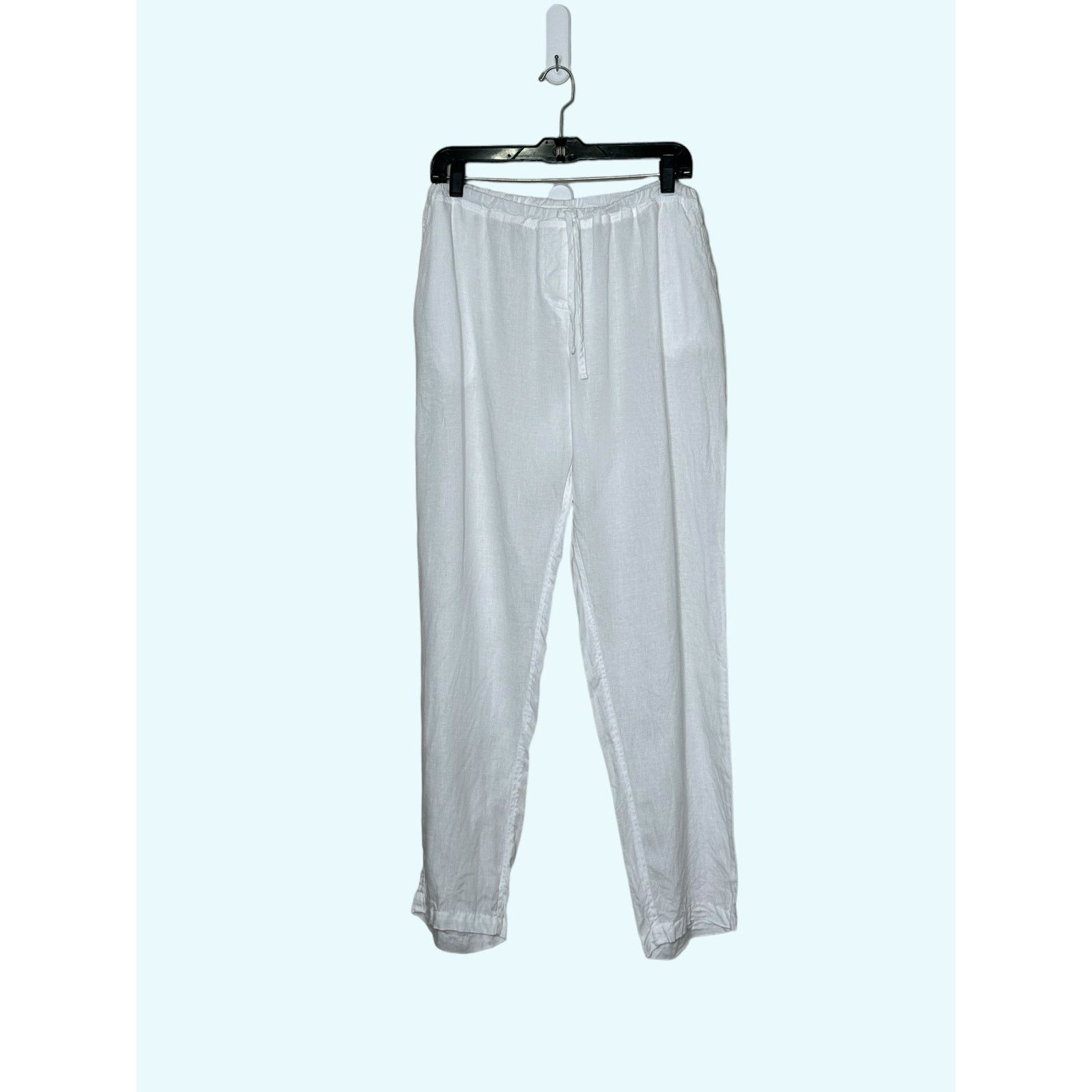 CP Shades Gorsuch white linen pull on pants size XL Size 30" / US 8 / IT 44 - 1 Thumbnail