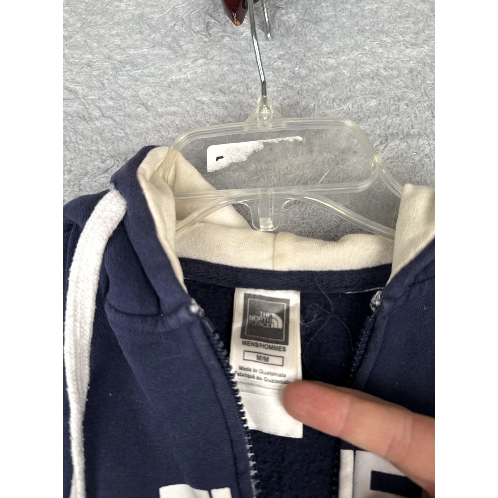 The North Face The North Face Jacket Men M Blue Logo Hoodie Full Zip Indoor Outdoor Size US M / EU 48-50 / 2 - 7 Thumbnail