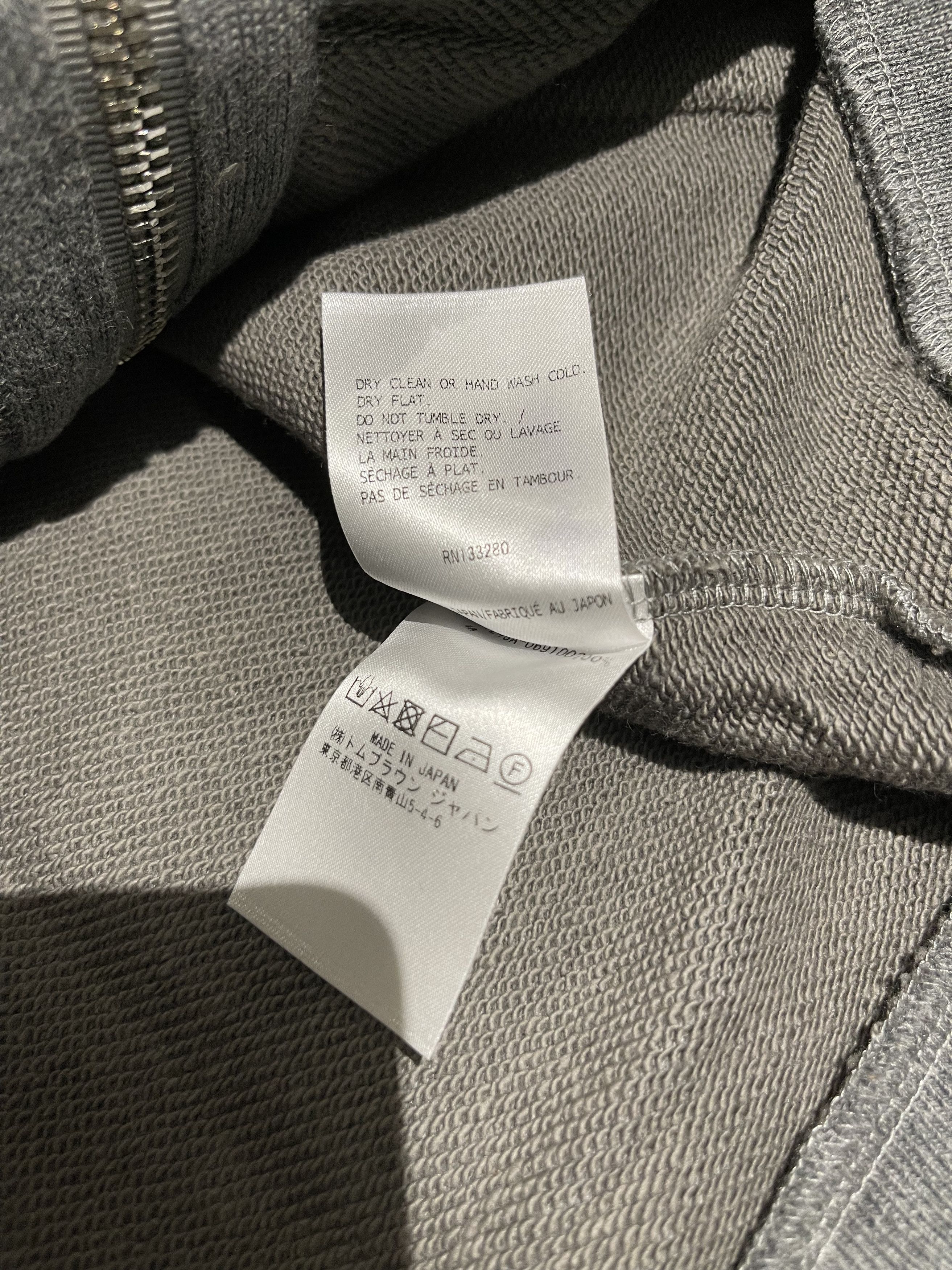 Thom Browne Thom Browne Zip Hoodie Grey Size US XL / EU 56 / 4 - 7 Thumbnail