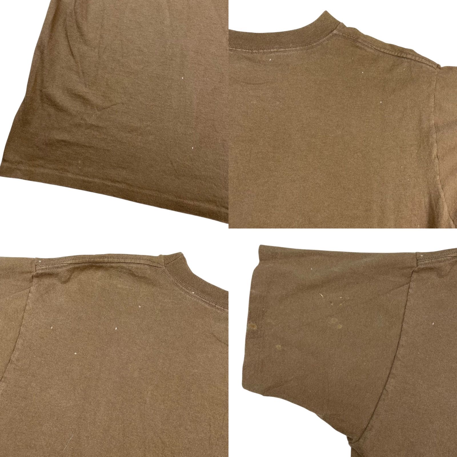 Harley Davidson VINTAGE Harley-Davidson T-Shirt 1990 3D Emblem Live To Ride Single Stitch Brown Large Mens USA 90s Biker Graphic Tee Shirt Size US L / EU 52-54 / 3 - 8 Thumbnail