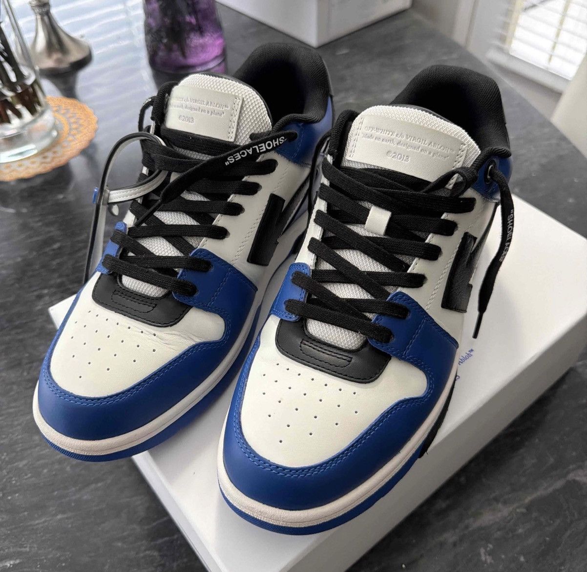 Off-White Off white- Out of Office Low Top Sneaker size:43 Size US 10 / EU 43 - 2 Thumbnail