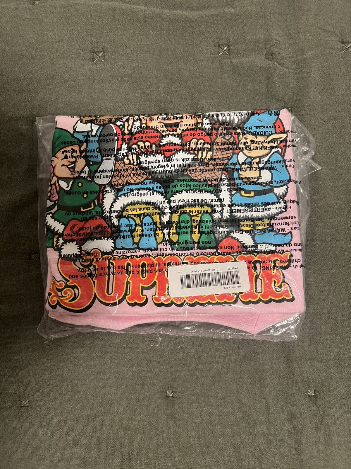 Supreme Supreme Naughty Tee Size Small Size US S / EU 44-46 / 1 - 1 Thumbnail