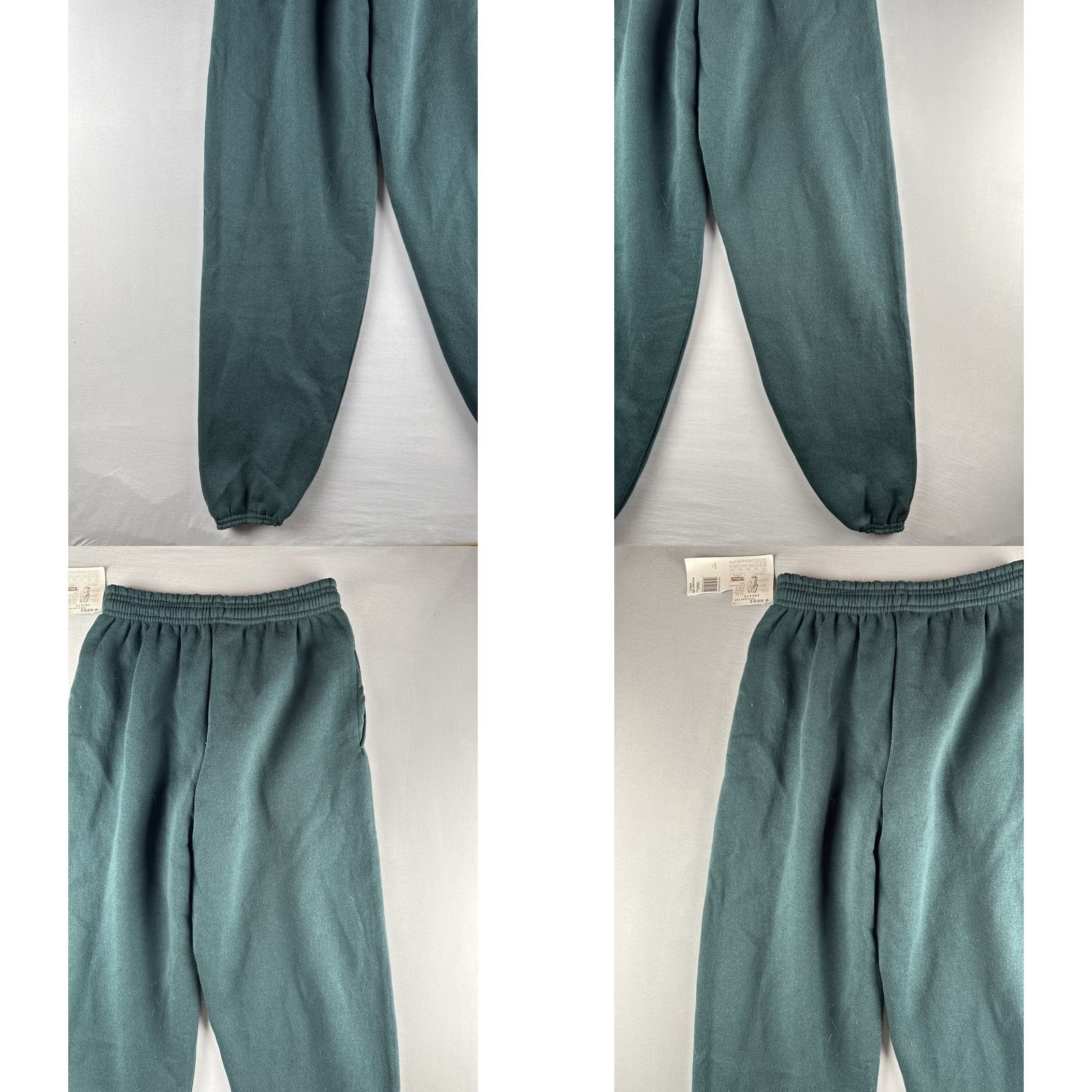Vintage VINTAGE Britannia Sweatpants Jogger Green 90s NWT Men S Forest Heavyweight Cotton-Polyester Set Pants Size US 29 - 9 Thumbnail