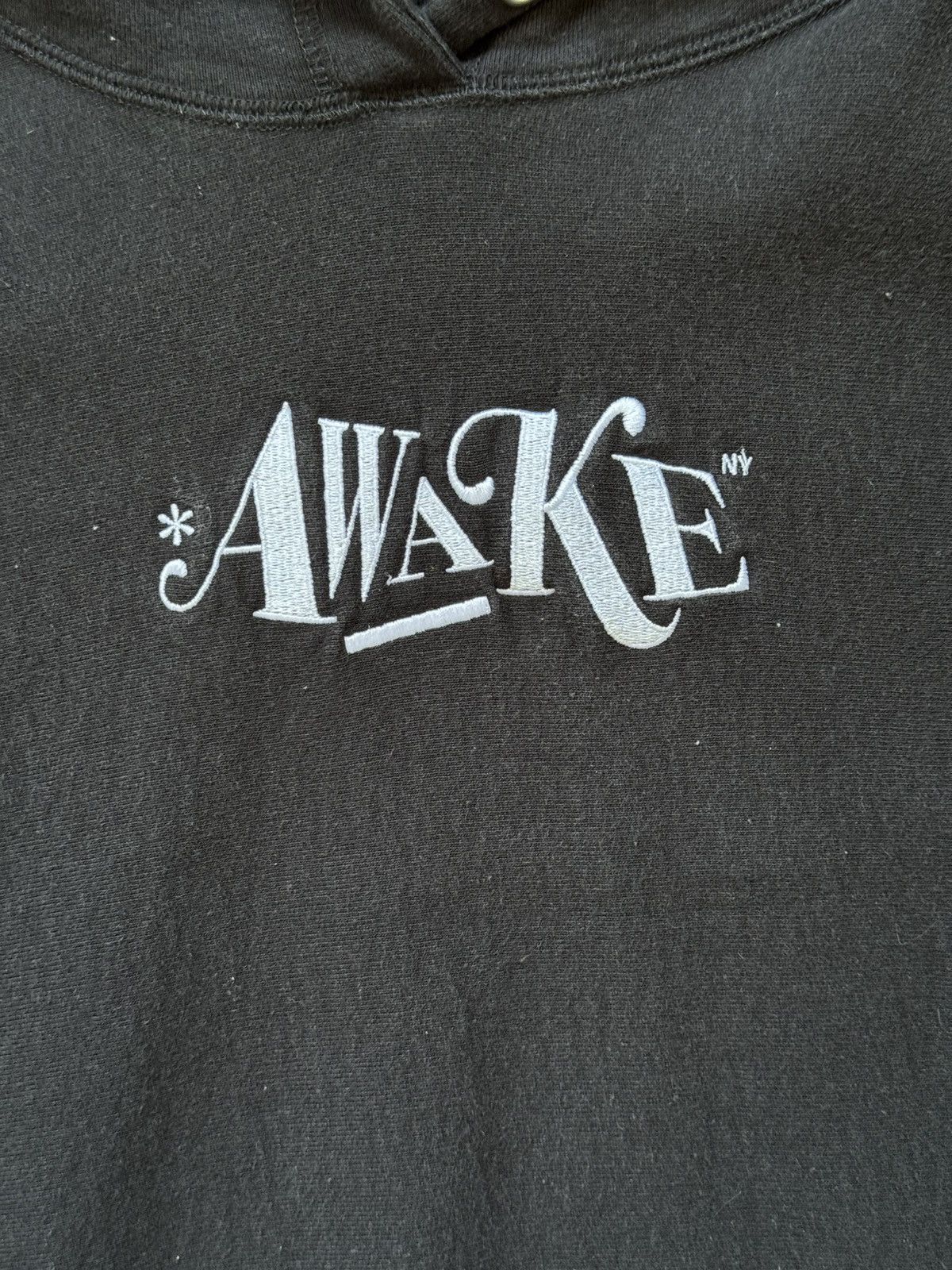 Awake NY AWAKE NY EMBROIDERED BLACK HOODIE Size US M / EU 48-50 / 2 - 2 Thumbnail