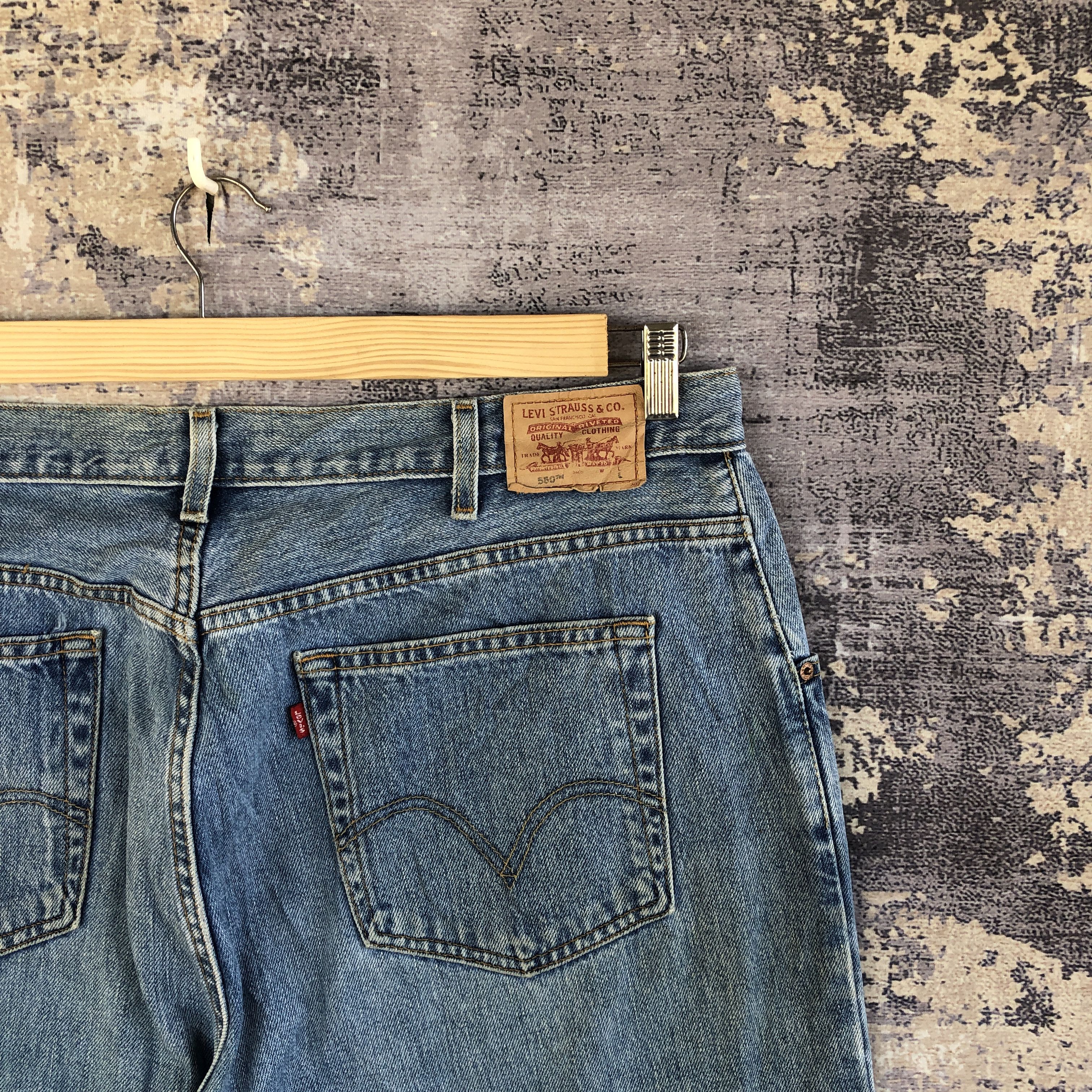 Levi's Vintage Y2K Levis Mom Faded Jeans Levi's 550 Tapered Denim Size US 40 / EU 56 - 5 Thumbnail